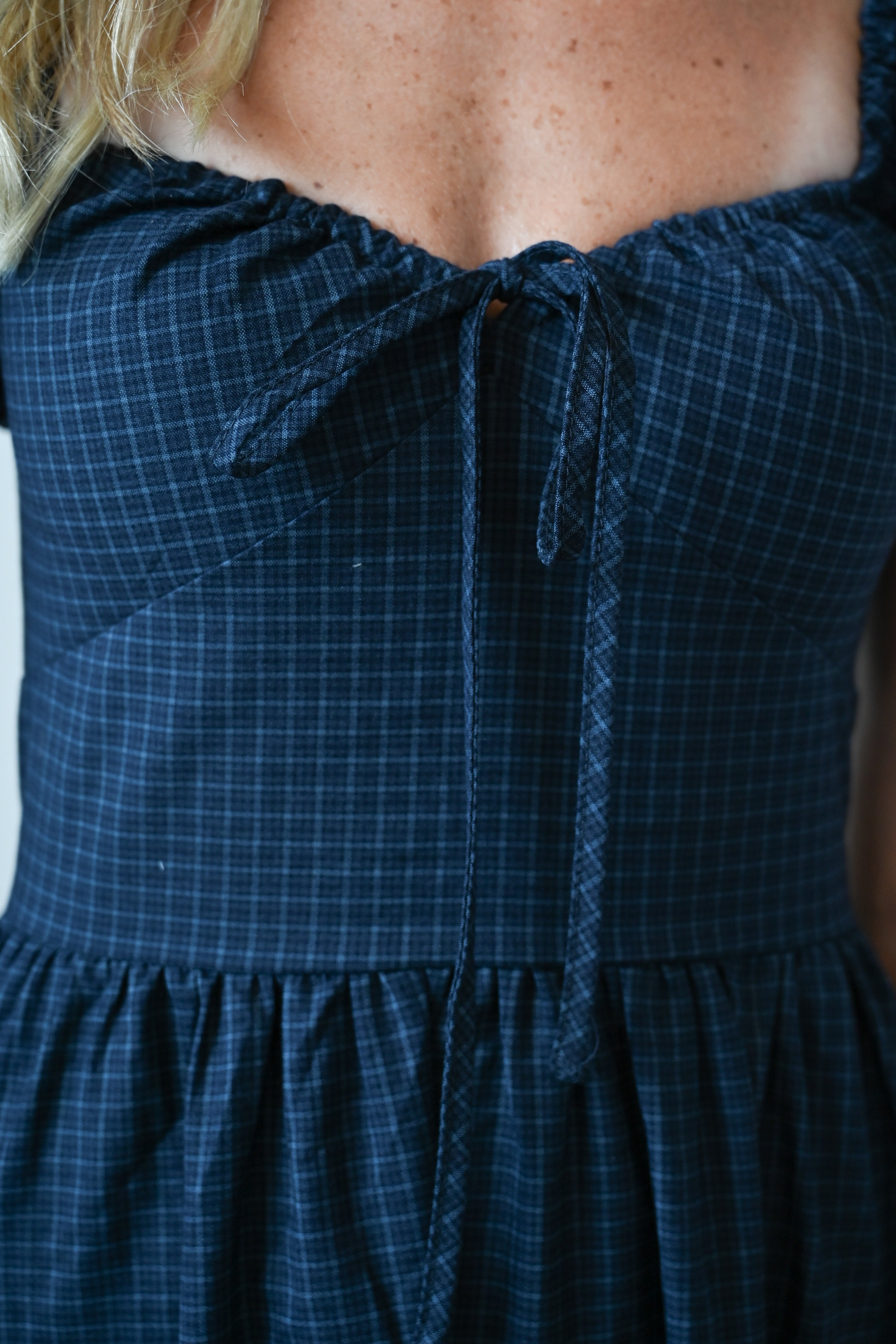 Sloane Plaid Maxi Dress