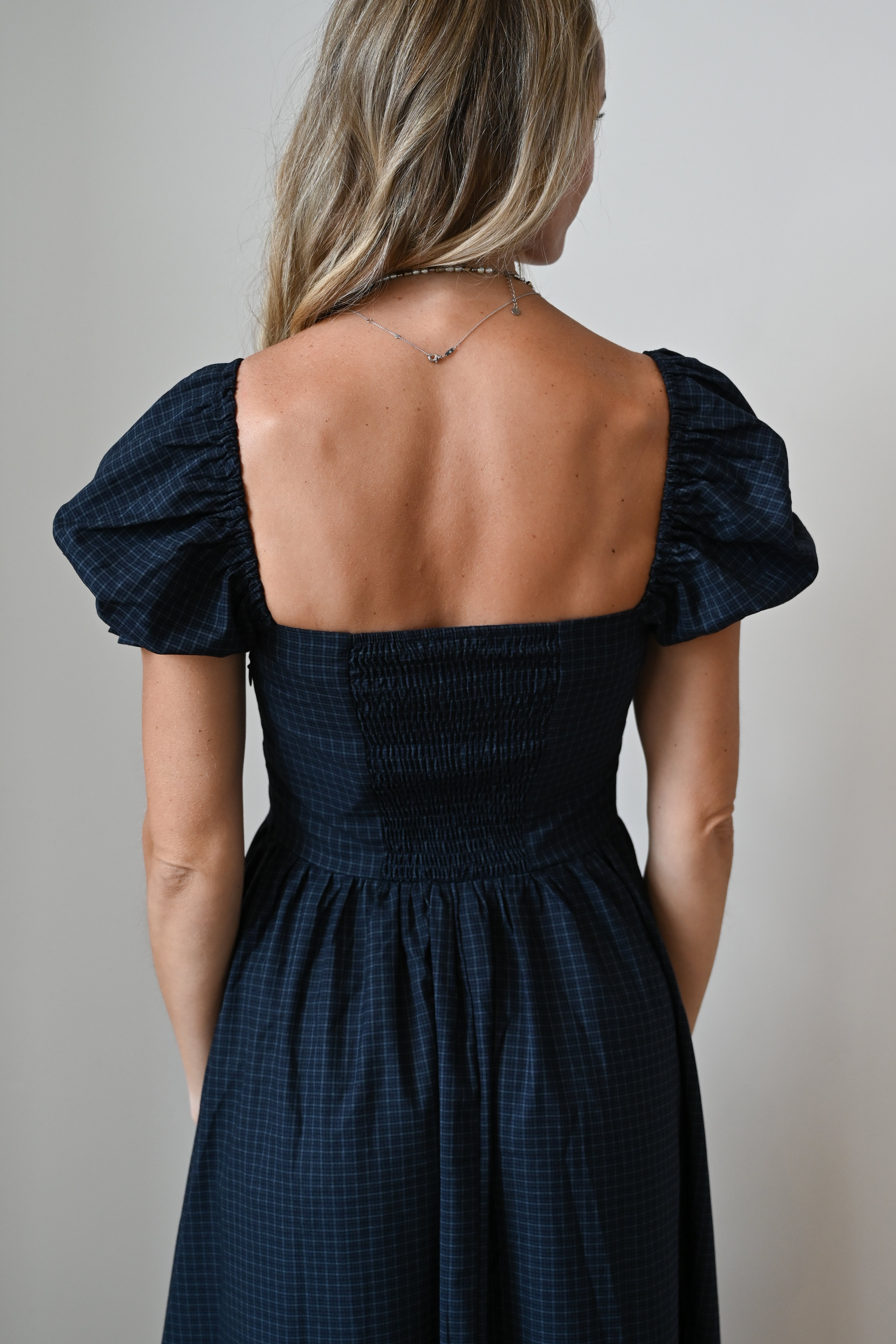 Sloane Plaid Maxi Dress