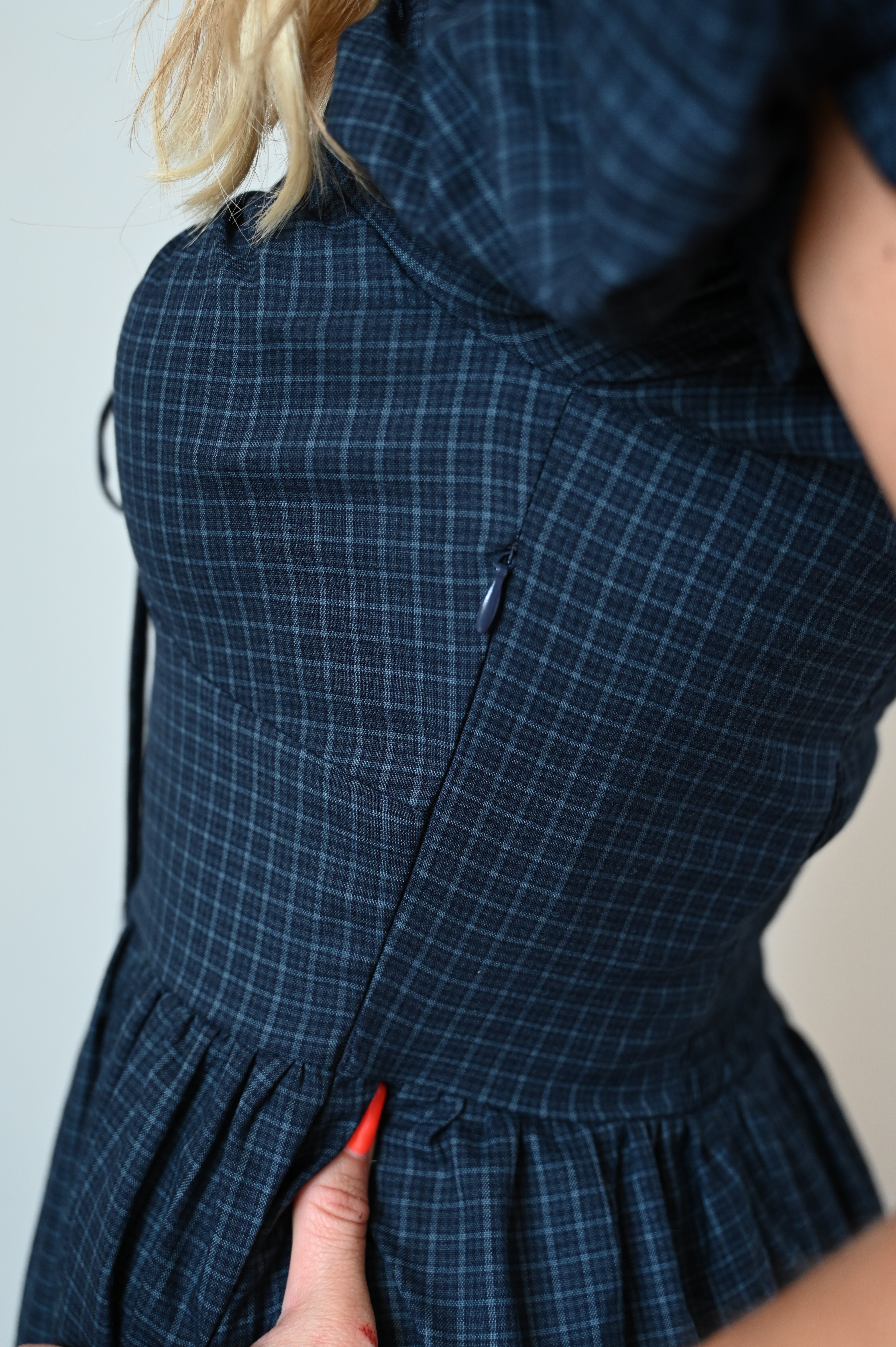 Sloane Plaid Maxi Dress