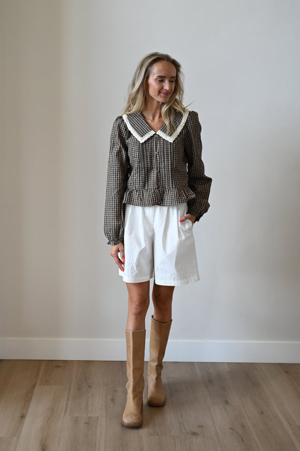 Birdie Gingham Top