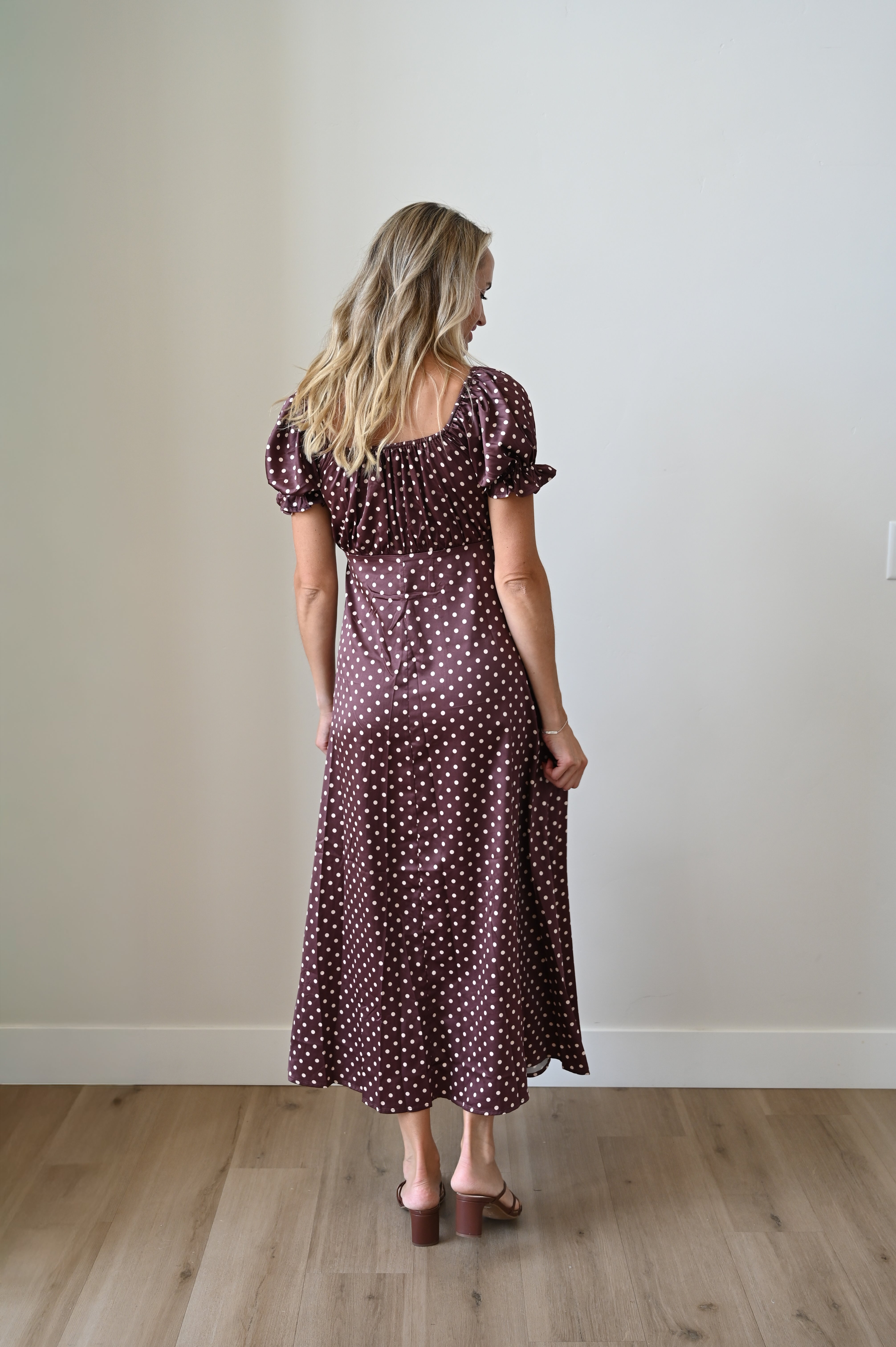 Magnolia Polka Dot Dress
