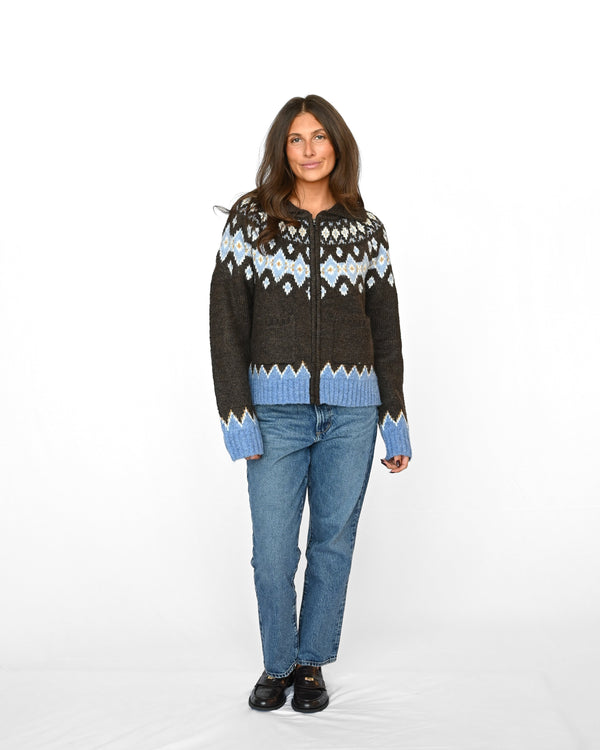 Dot Straight Ankle Jean