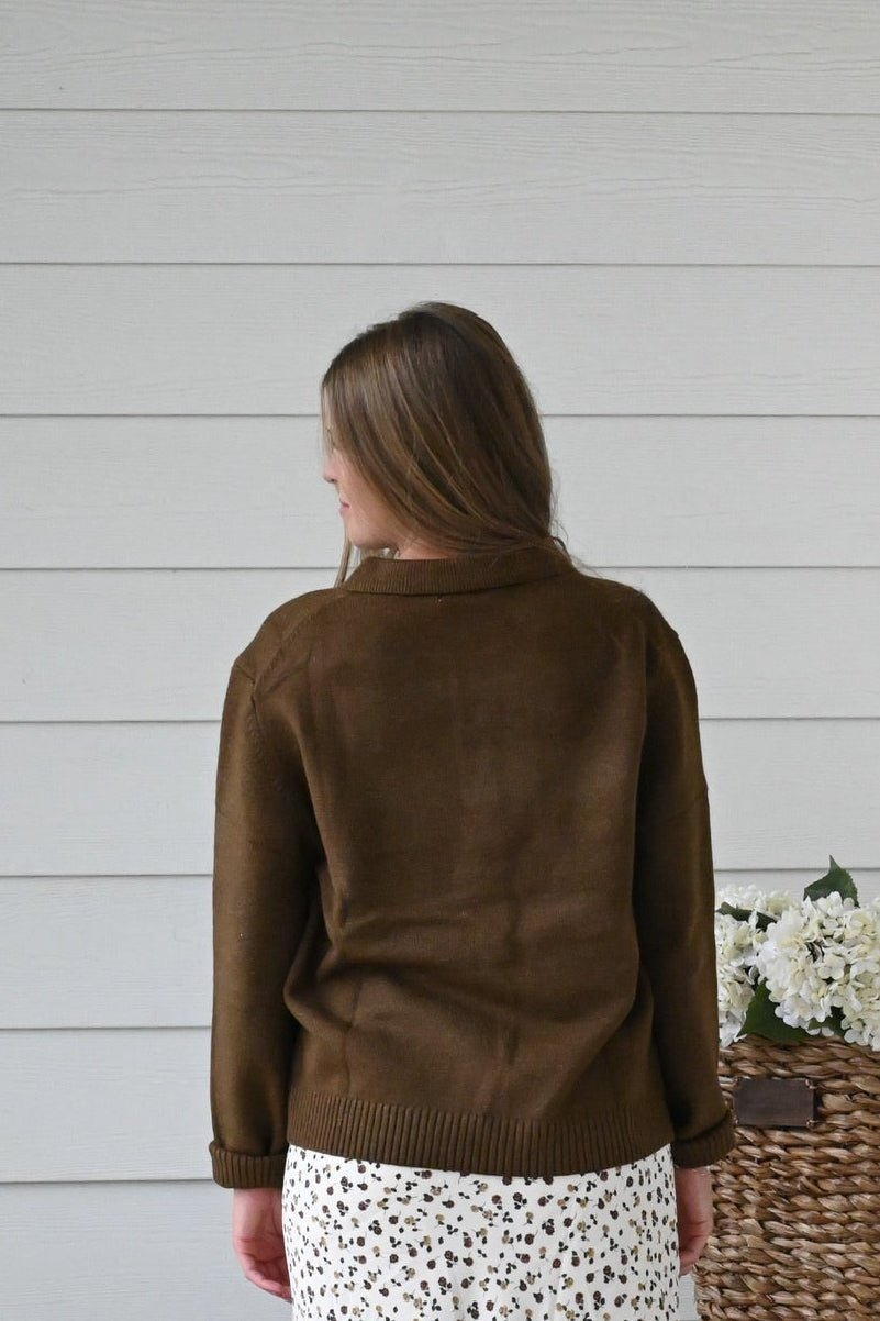 Maeve Polo Sweater