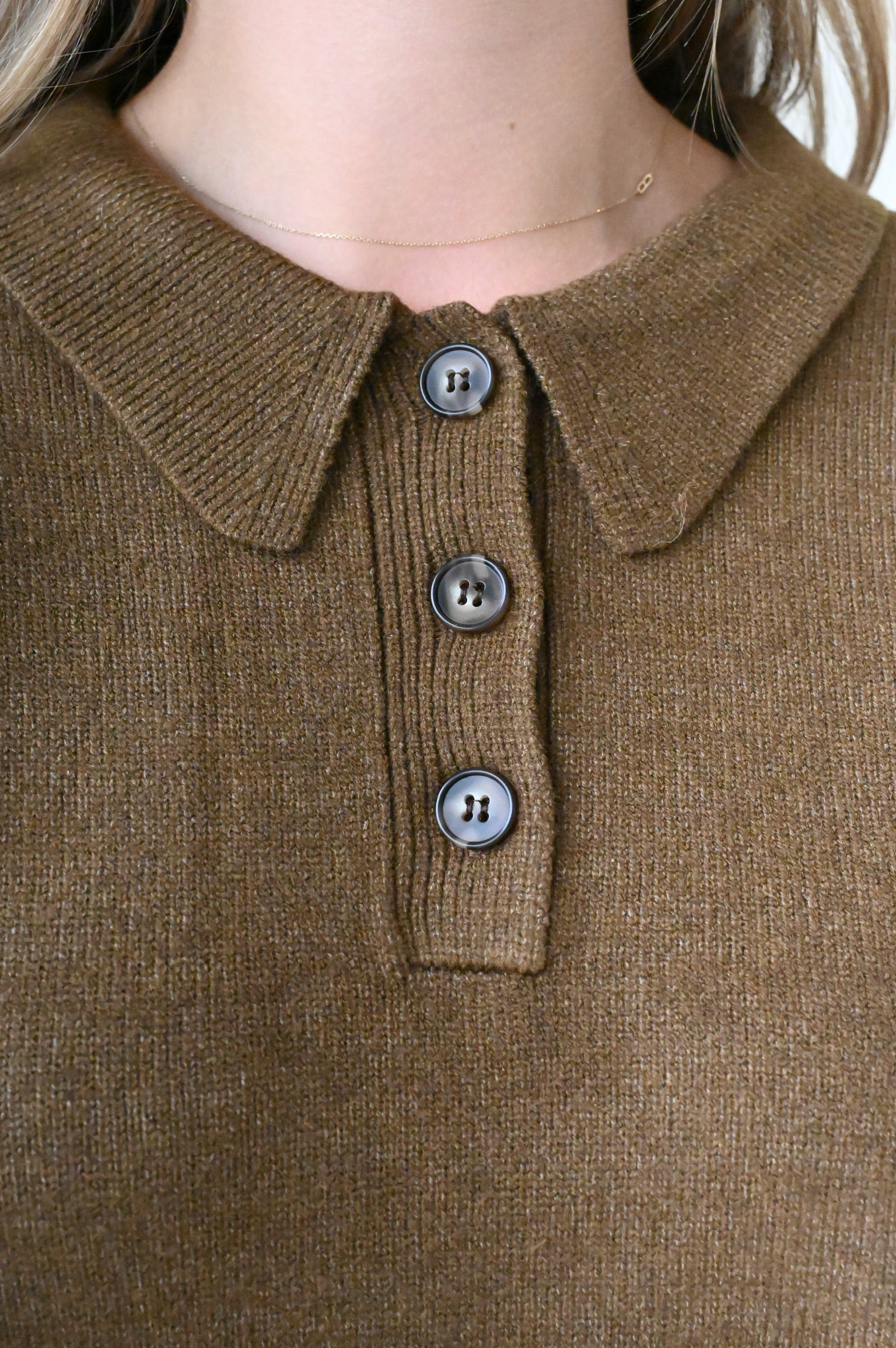 Maeve Polo Sweater