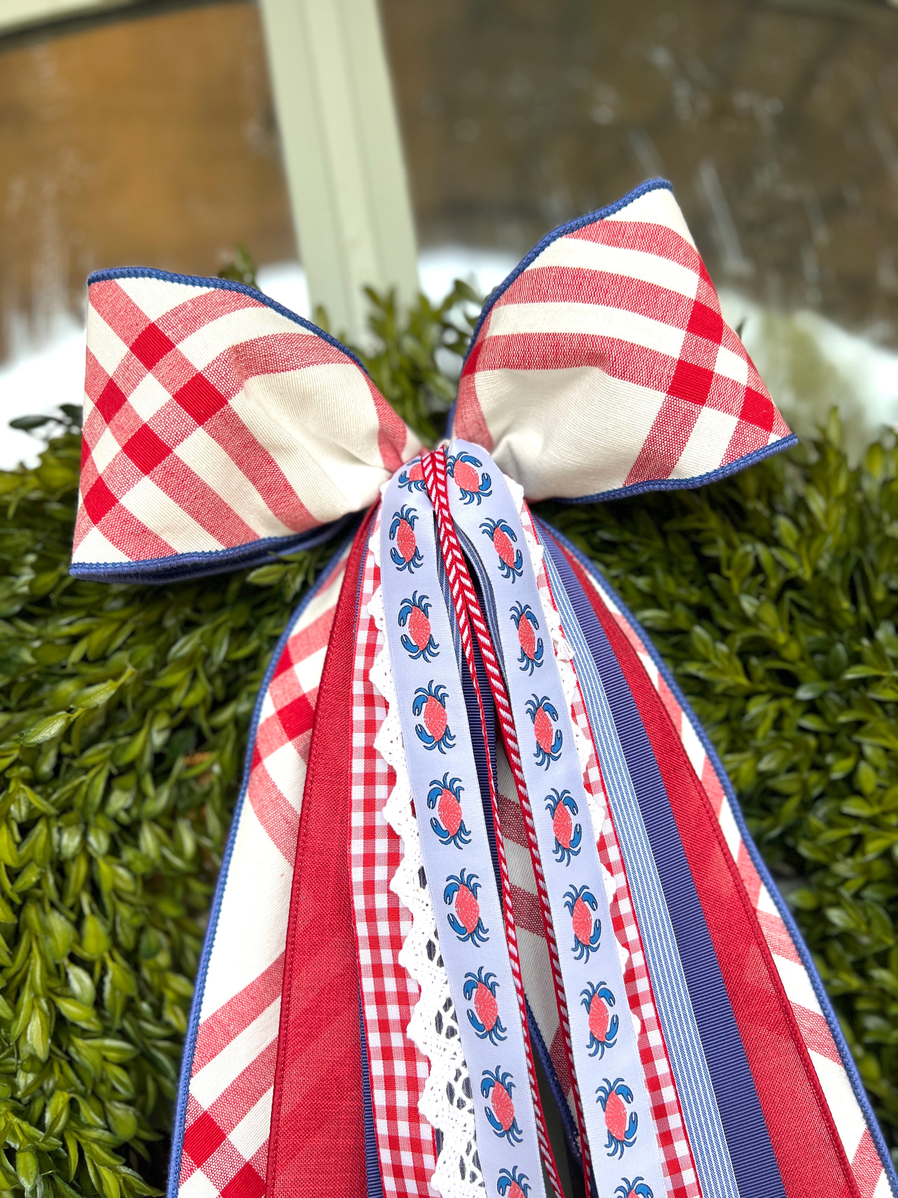 Cape Cottage Wreath Ribbon