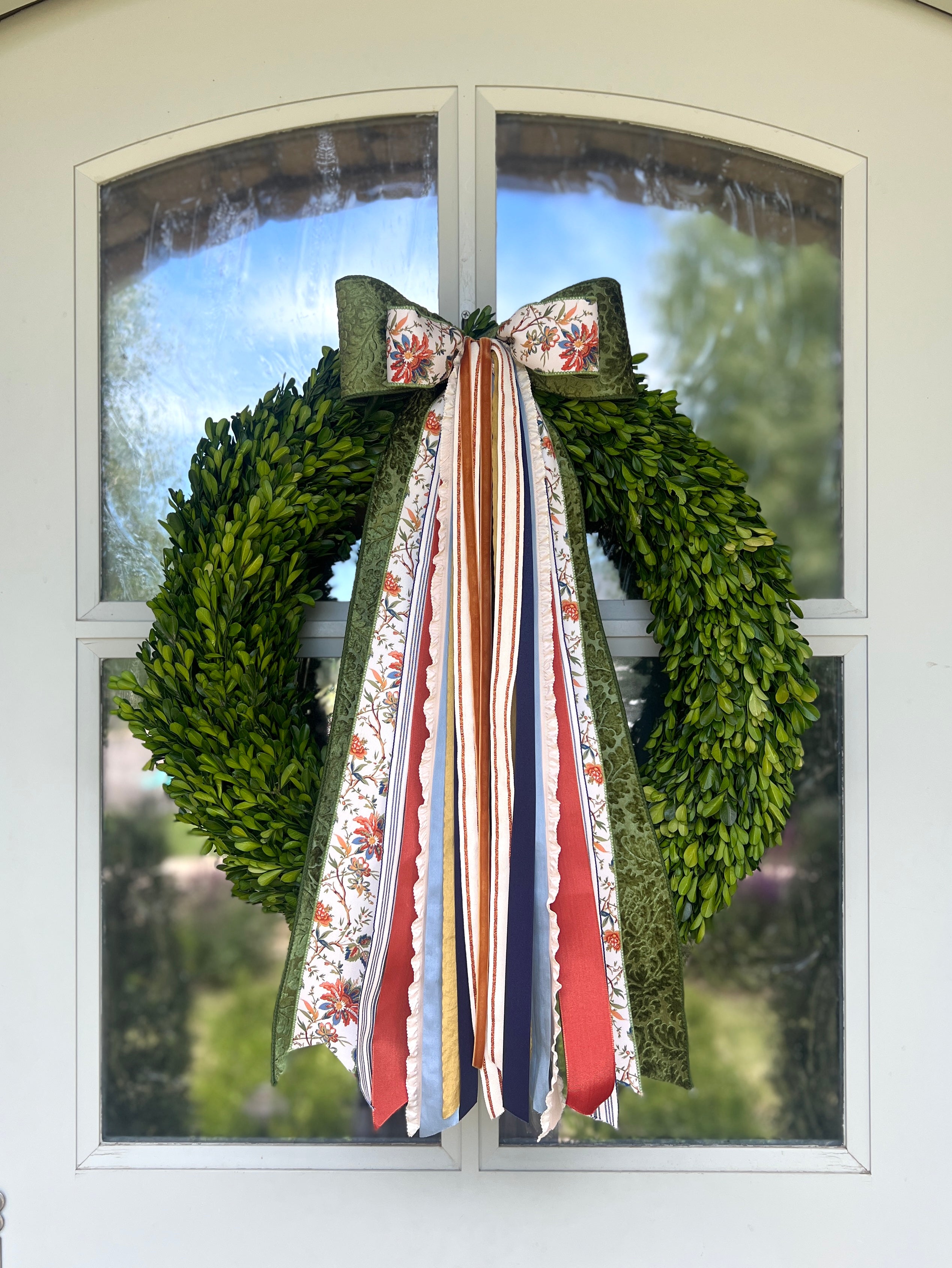 Forest Tapestry Wreath Ribbon
