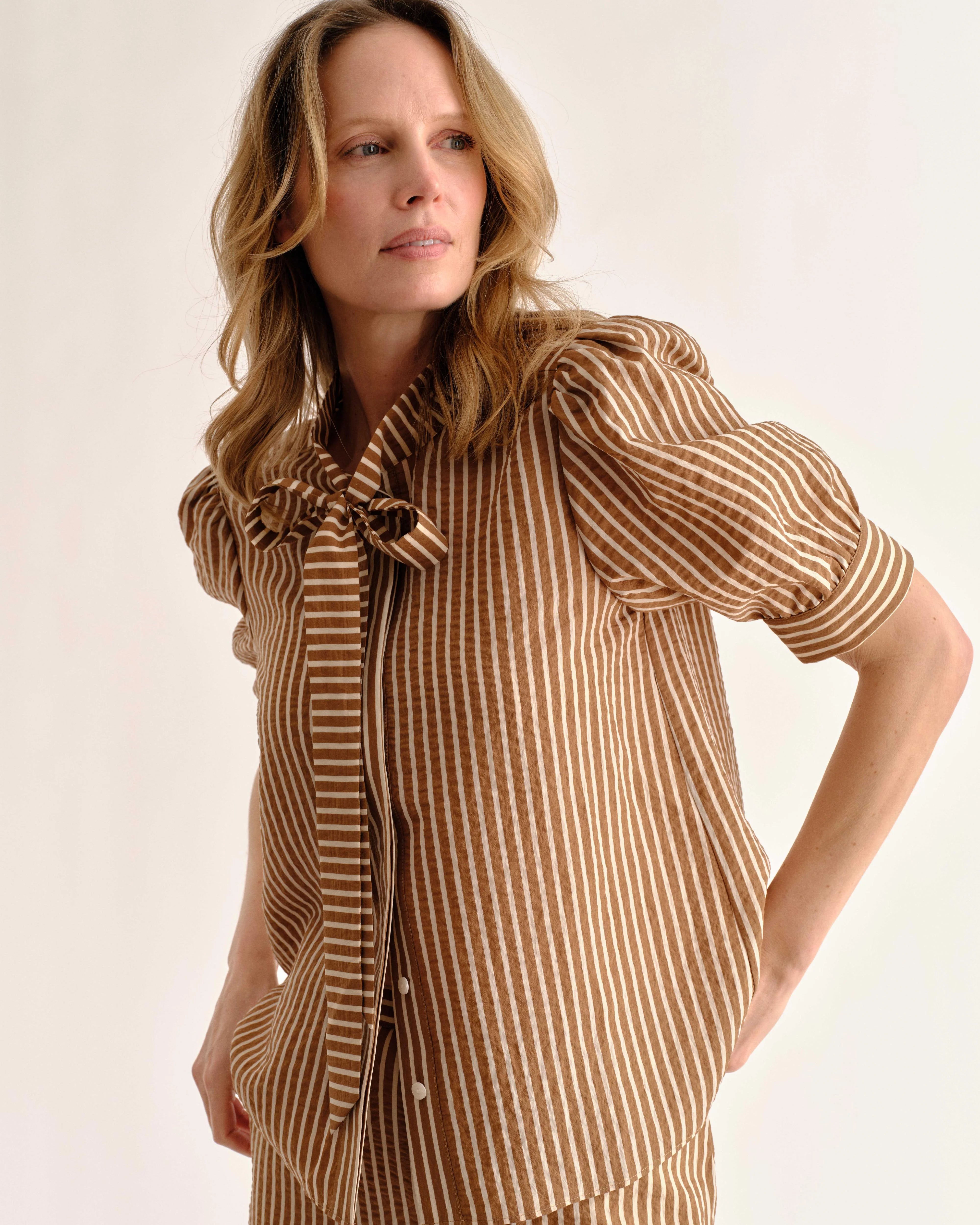 Winnetka Stripe Blouse