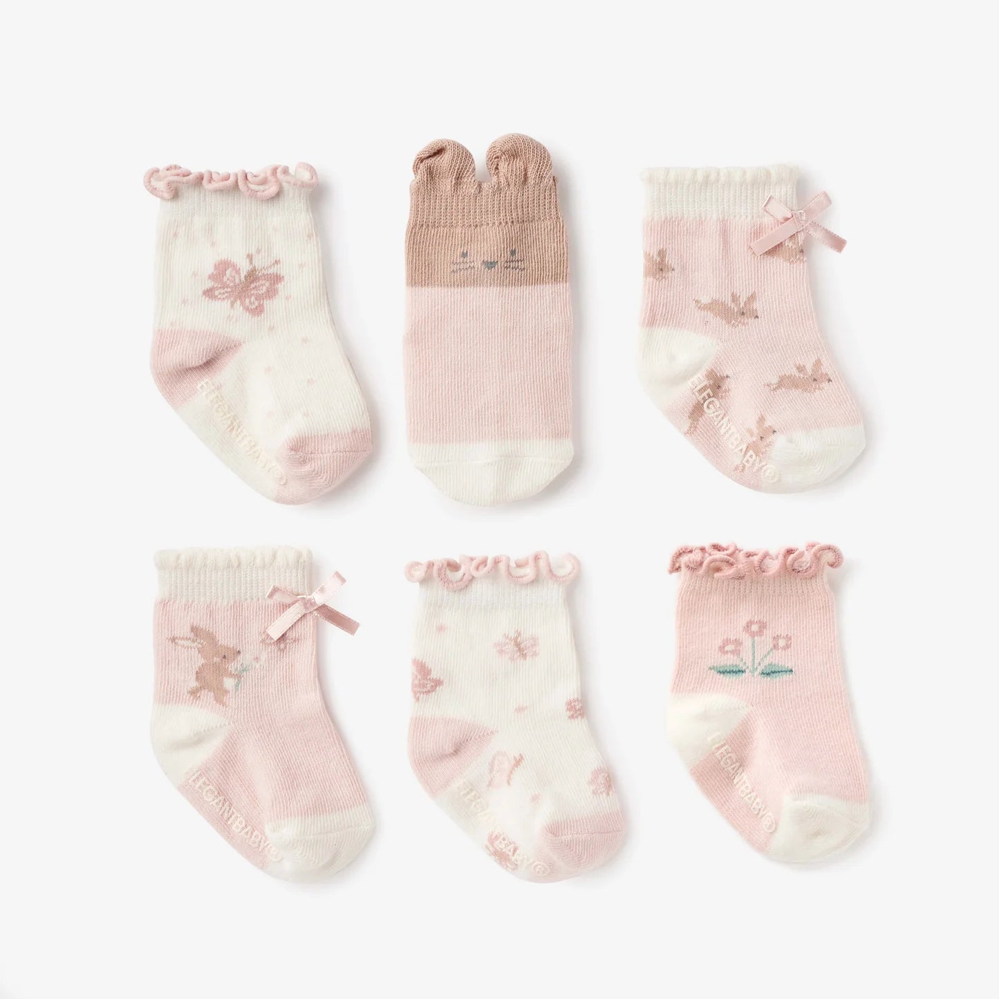 Garden Picnic Non-Slip Baby Socks