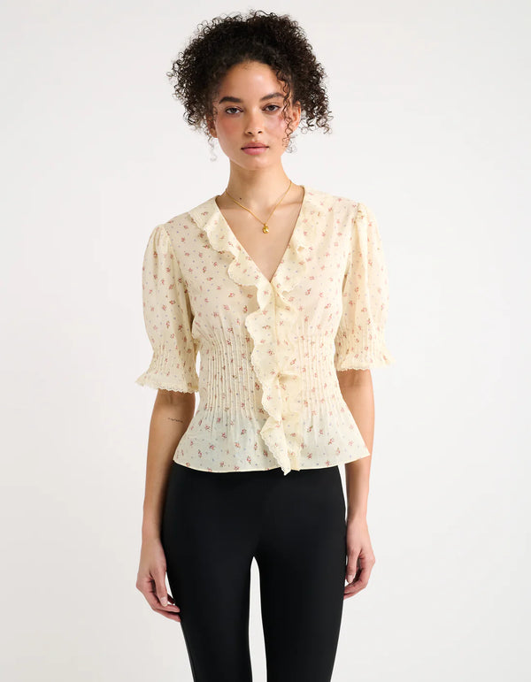 Rosalie Ruffle Top