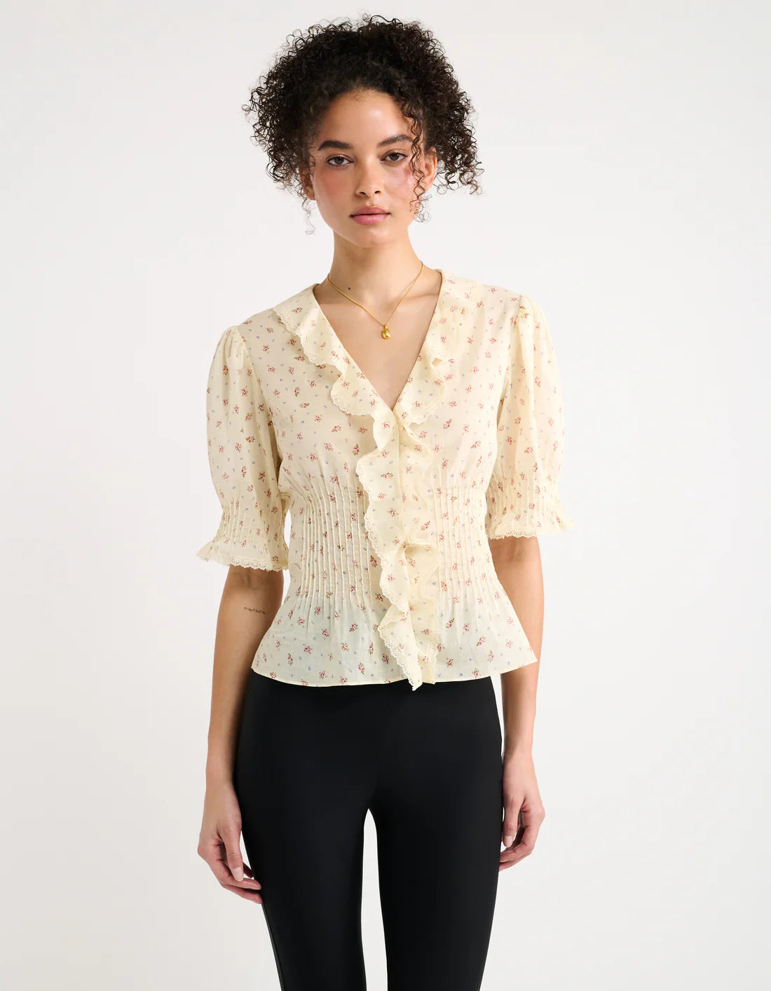 Rosalie Ruffle Top