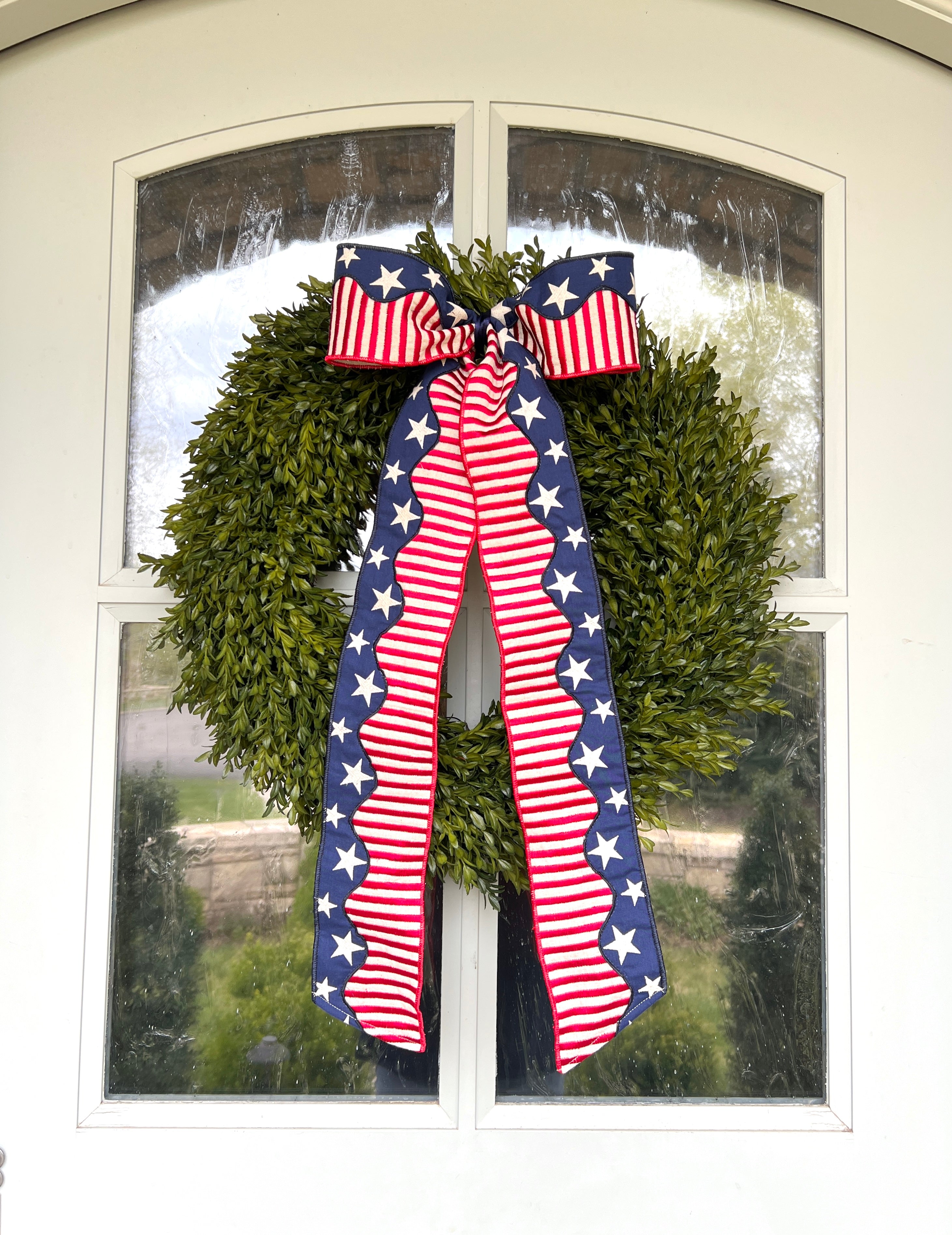Haven Americana Wreath Bow