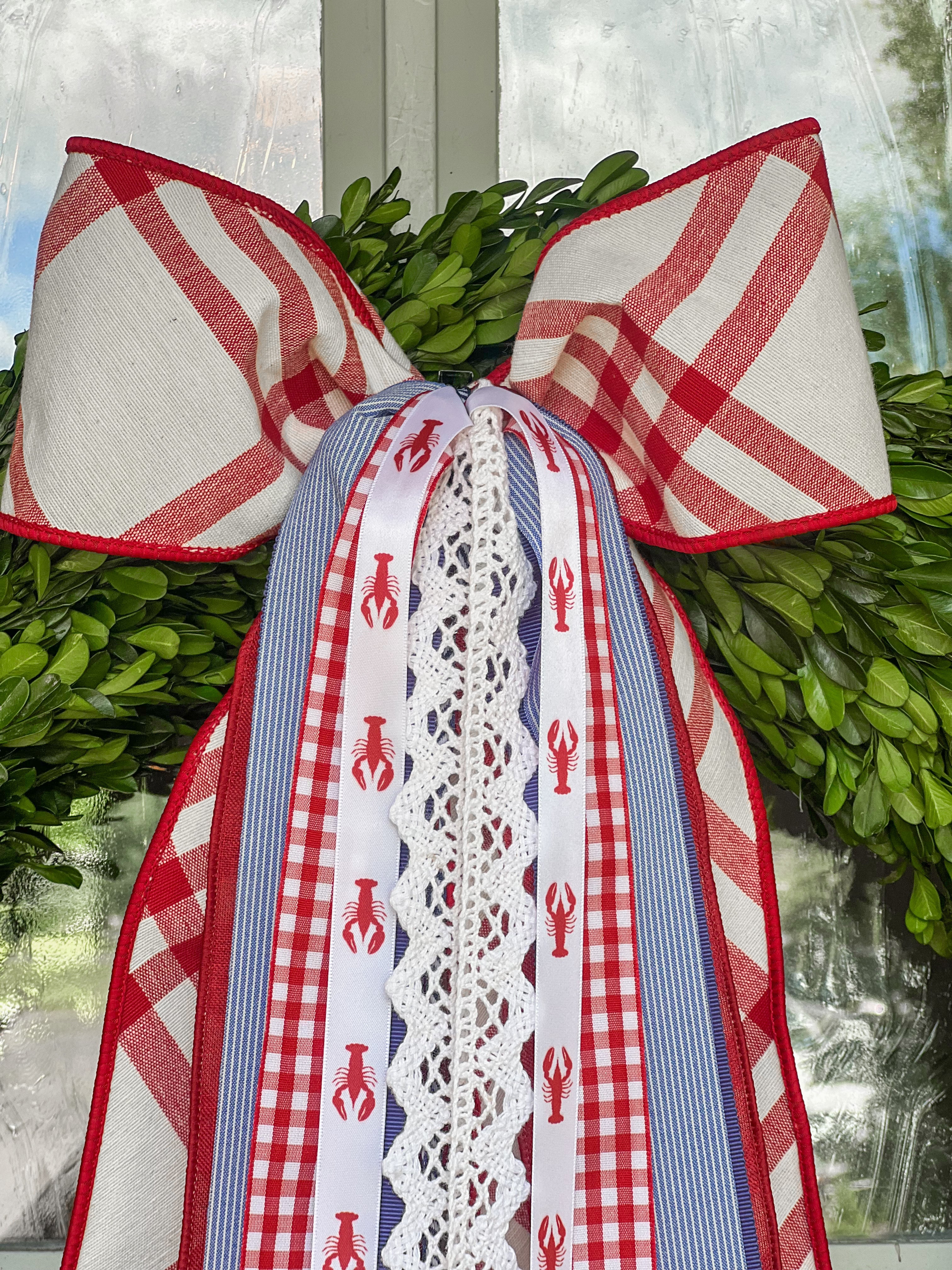 Cape Cottage Wreath Ribbon