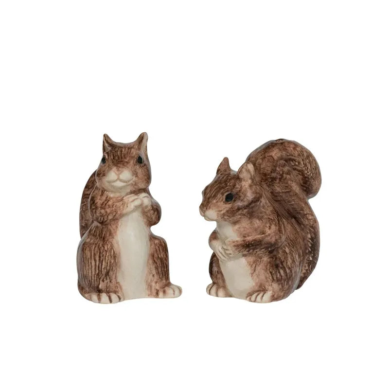 Clever Creatures Squirrel Salt and Pepper  Set/2pc ­ Zelda & Scott ­ Multi