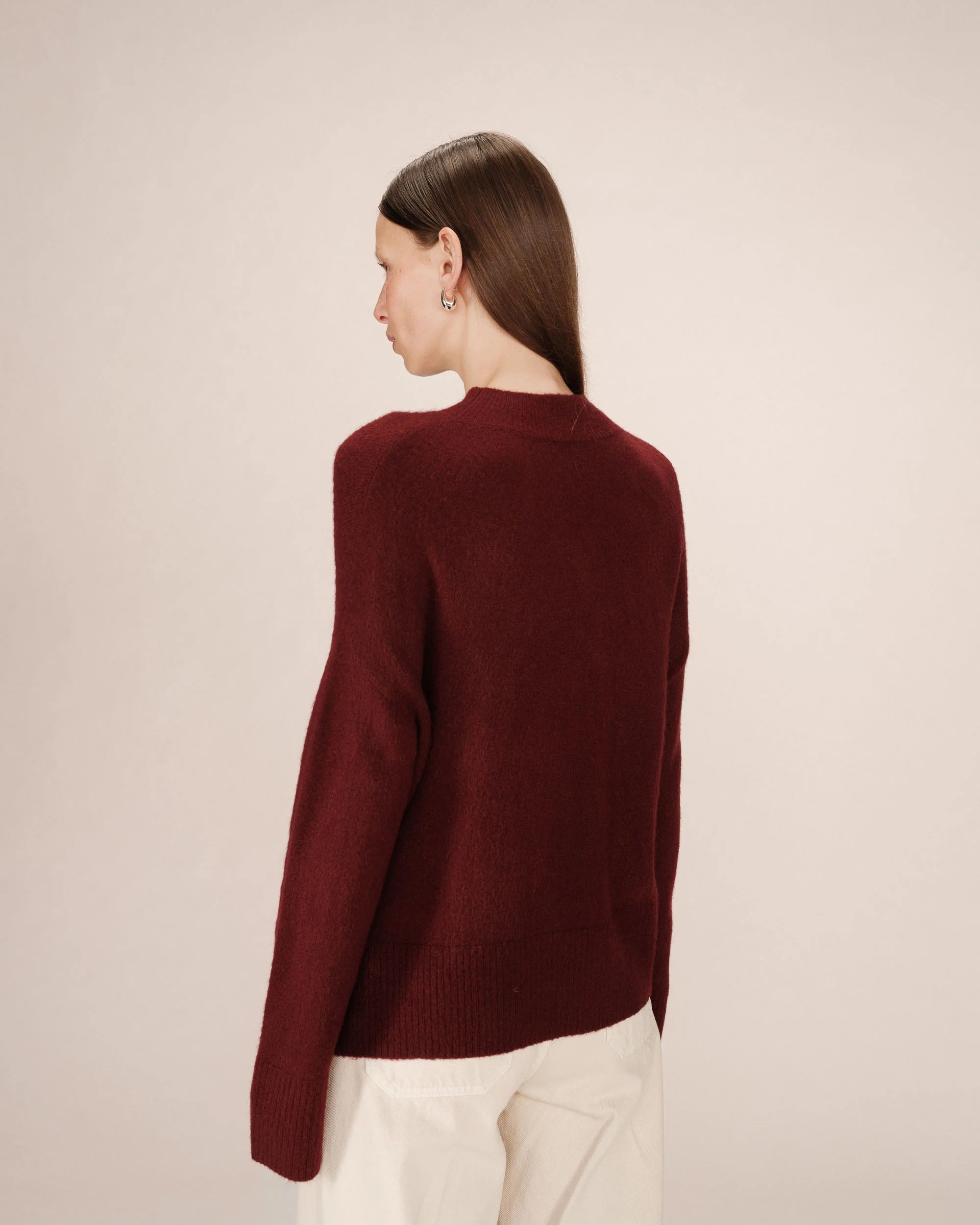 Salty Bordeaux Sweater