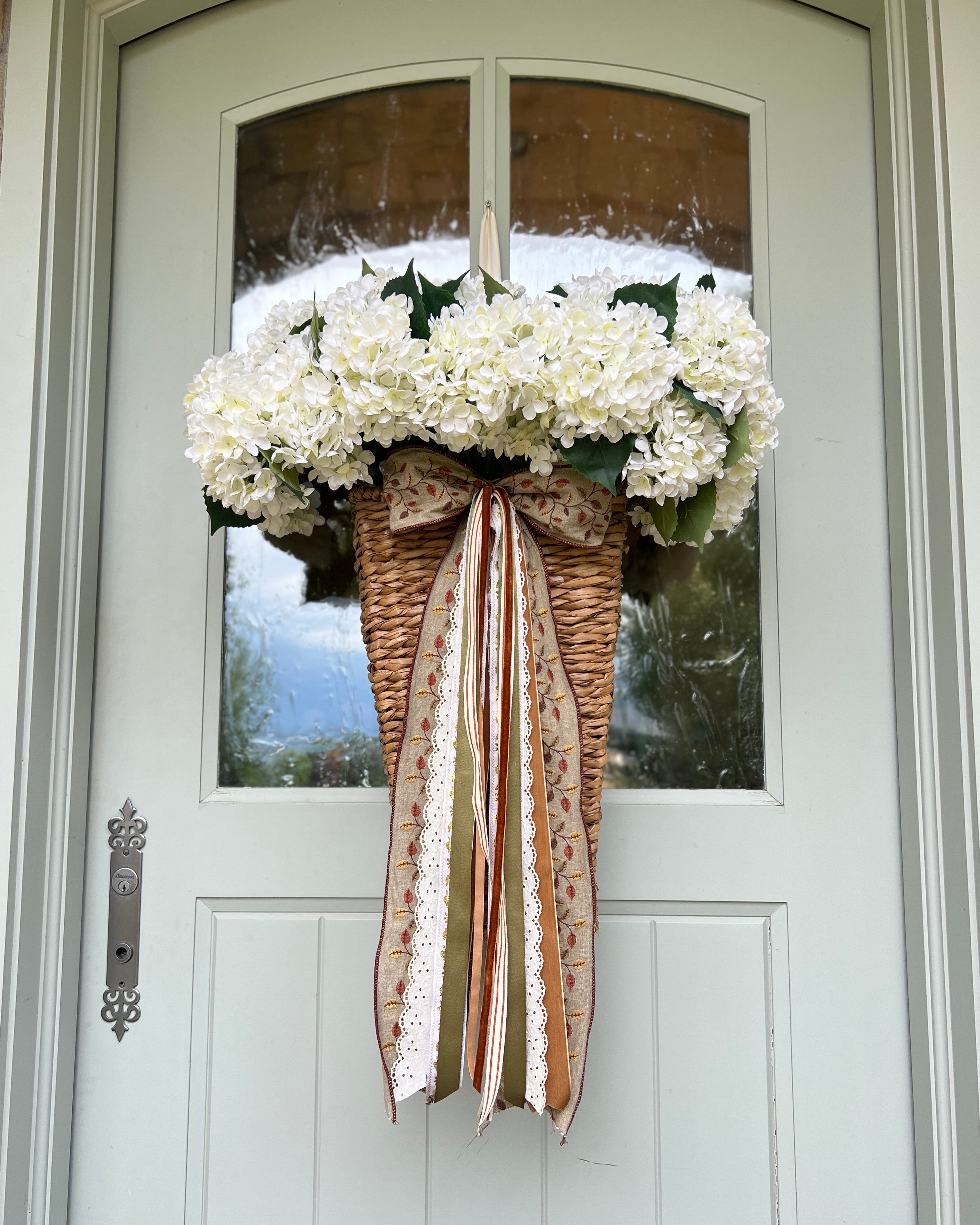 Falling Leaves Wreath Ribbon