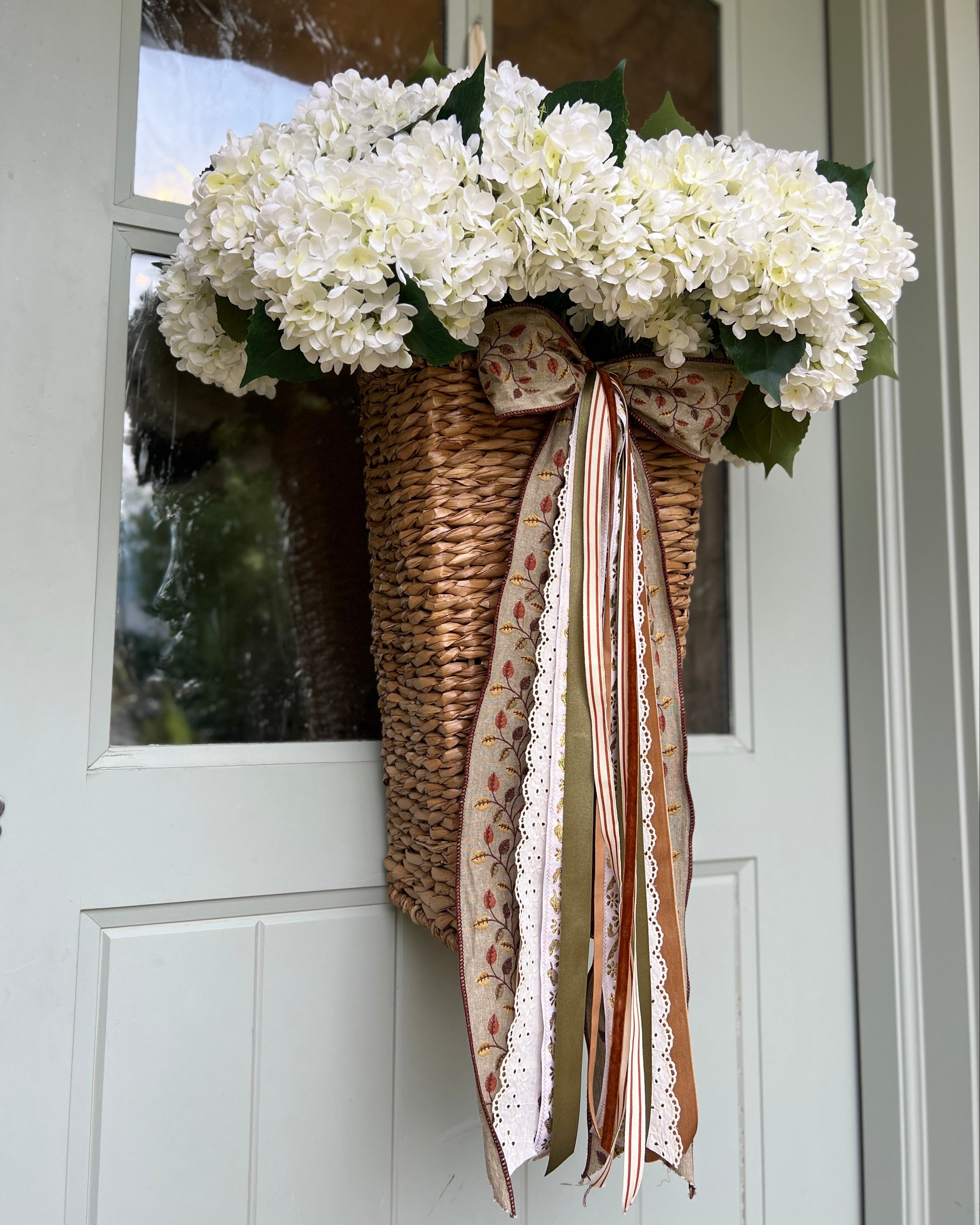 Falling Leaves Wreath Ribbon