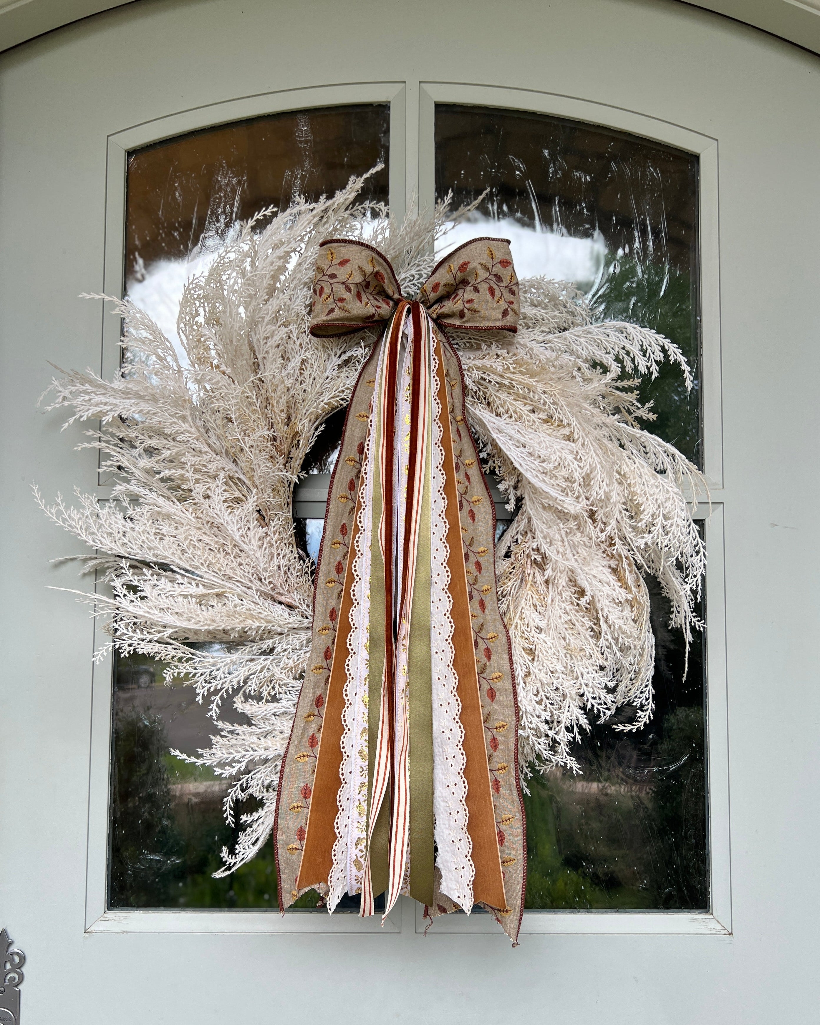 Falling Leaves Wreath Ribbon