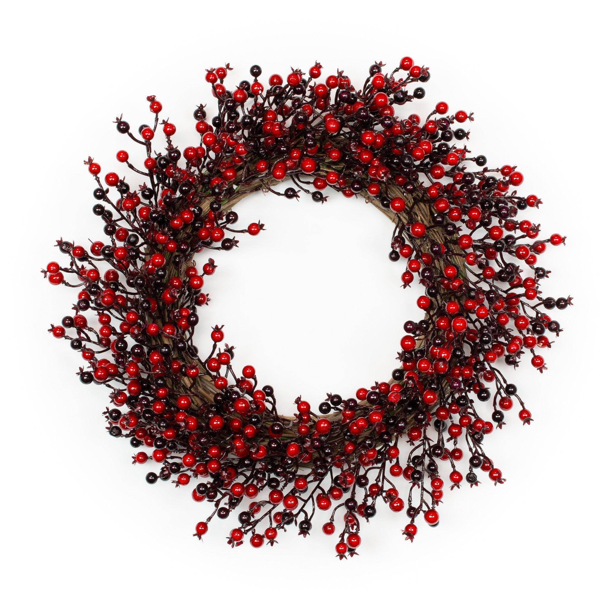 Red Berry Wreath 20"