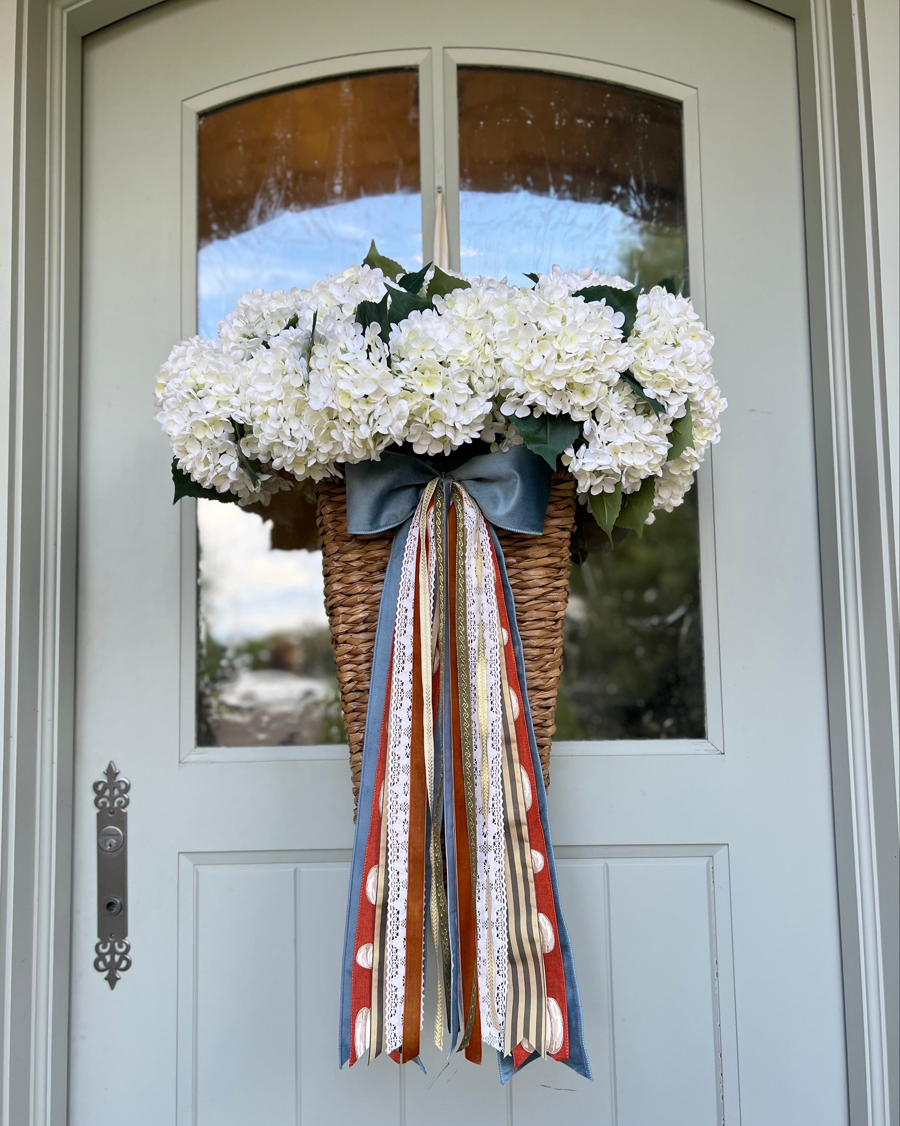 Gilded Pumpkin Wreath Ribbon