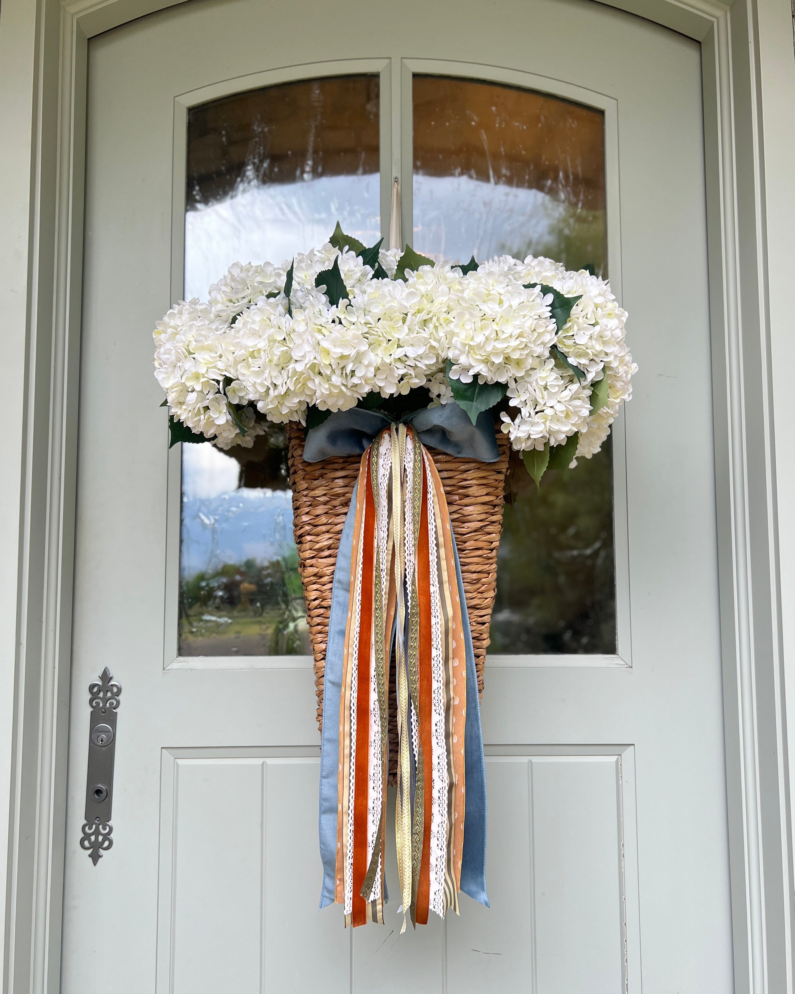 Gilded Pumpkin Wreath Ribbon