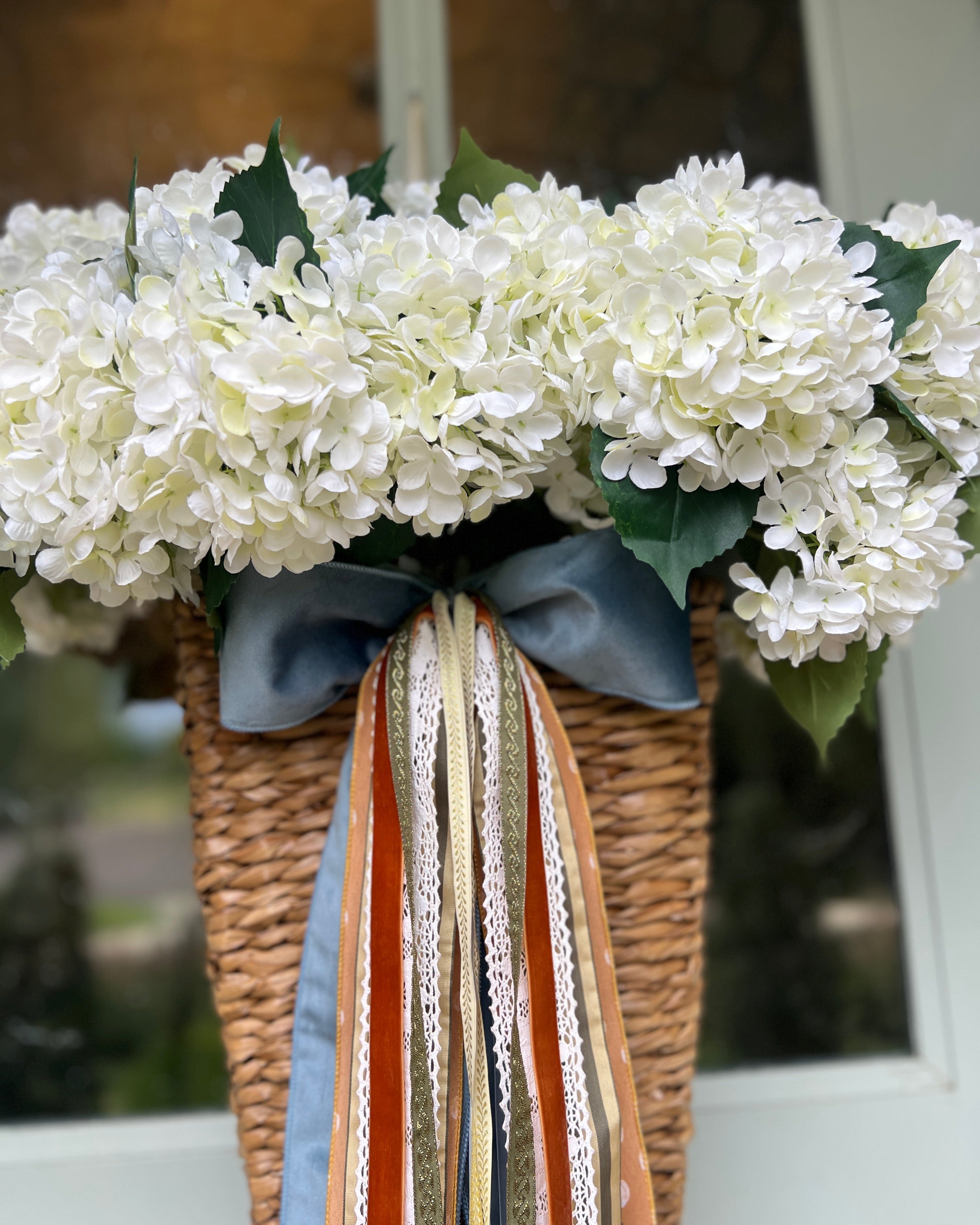 Gilded Pumpkin Wreath Ribbon