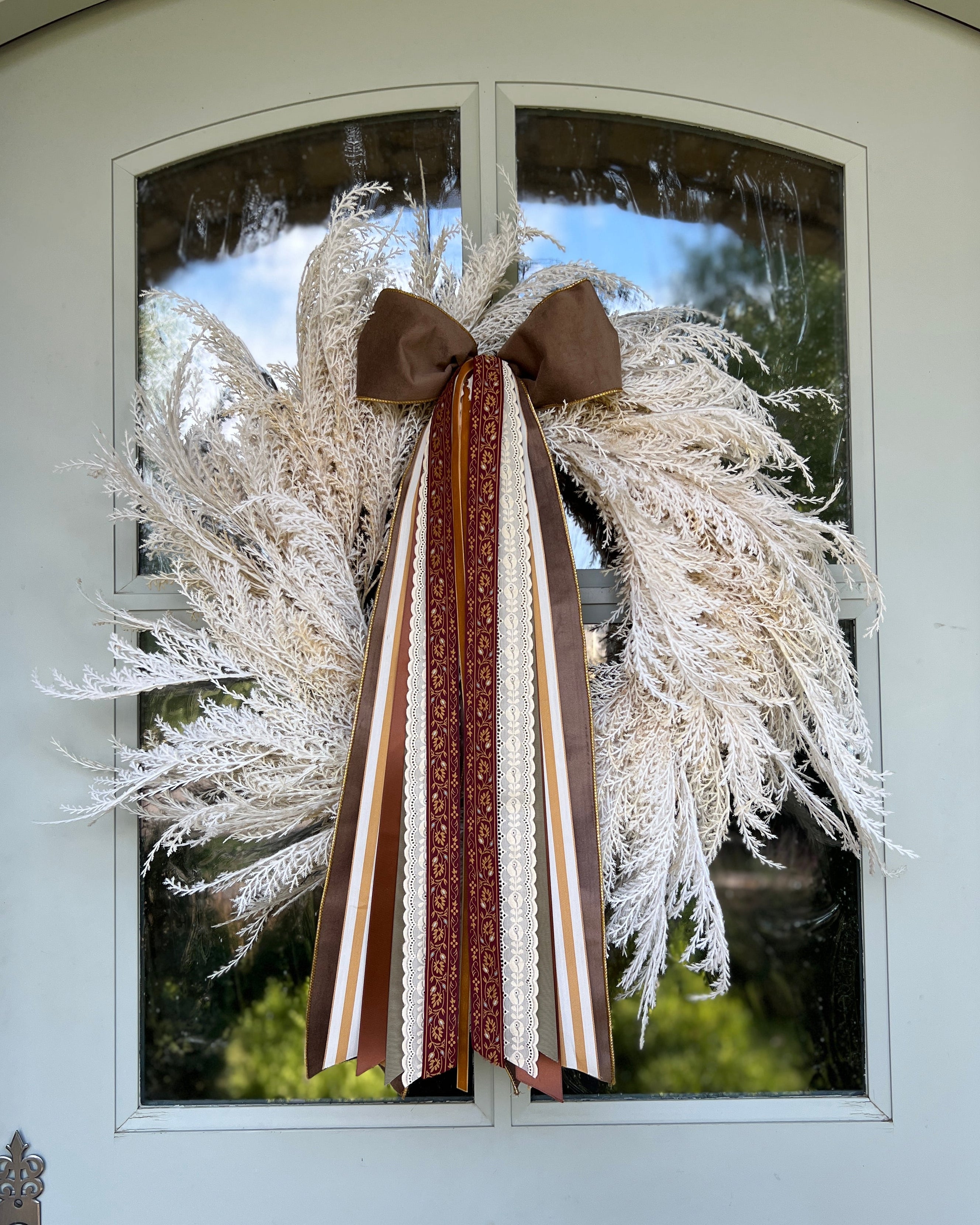 Golden Harvest Wreath Ribbon