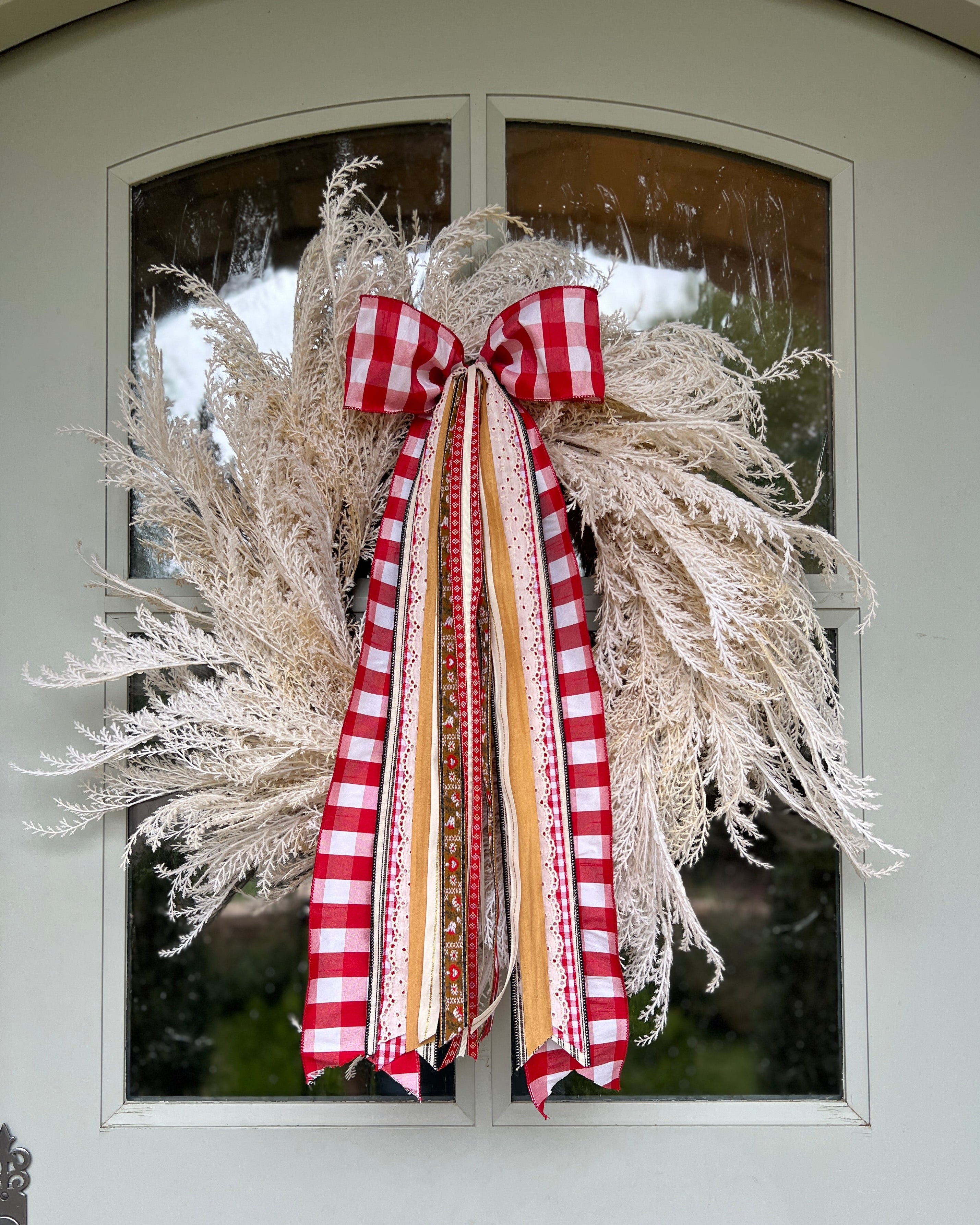 Golden Swiss Heritage Wreath Ribbon