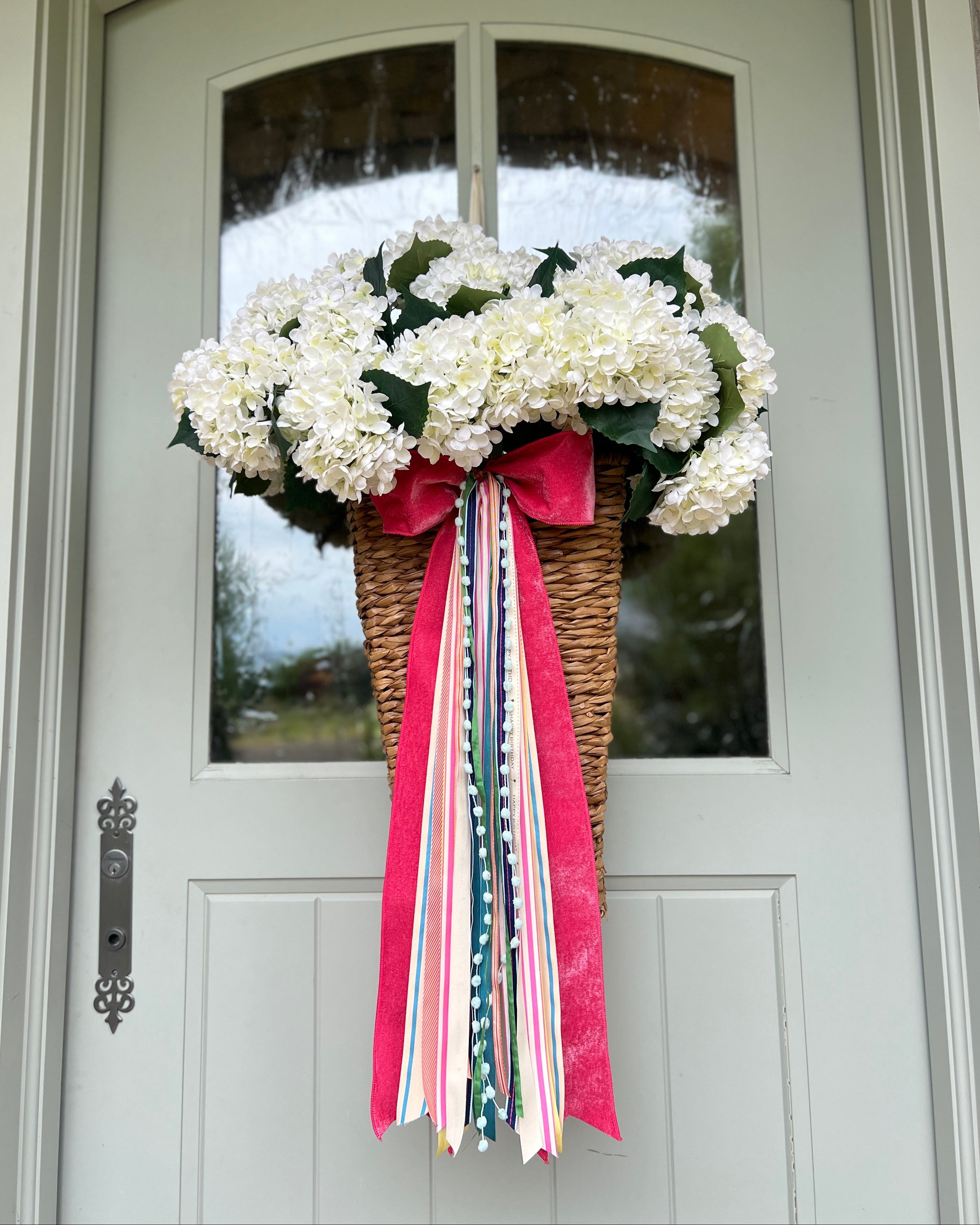 Happy Birthday Wreath Ribbon