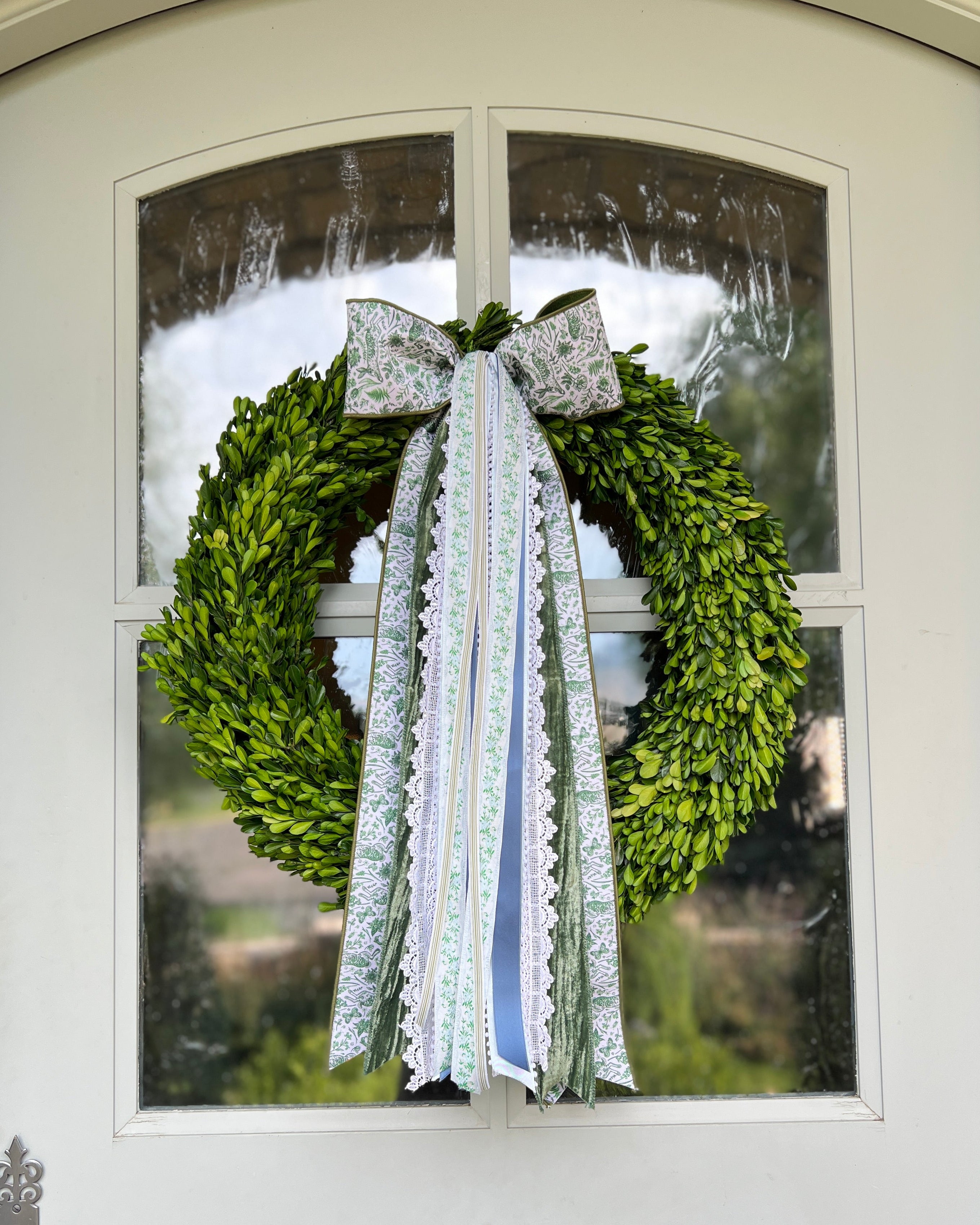Heirloom Garden Wreath Ribbon