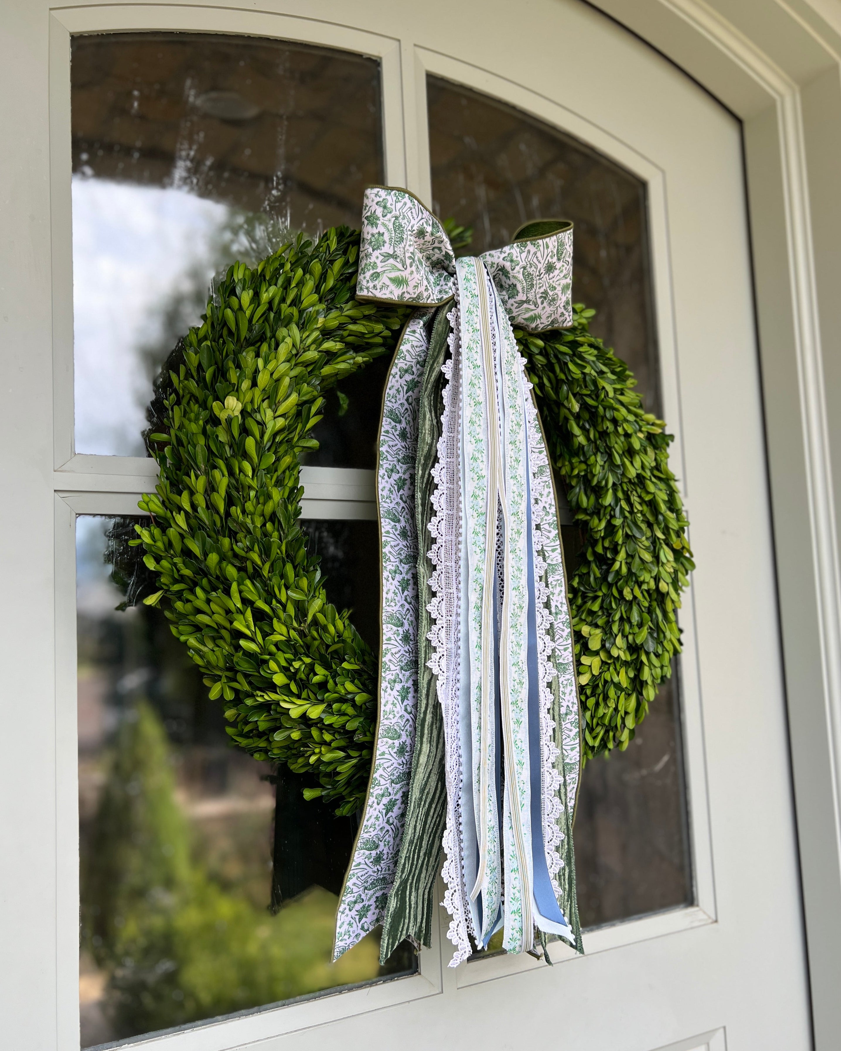 Heirloom Garden Wreath Ribbon