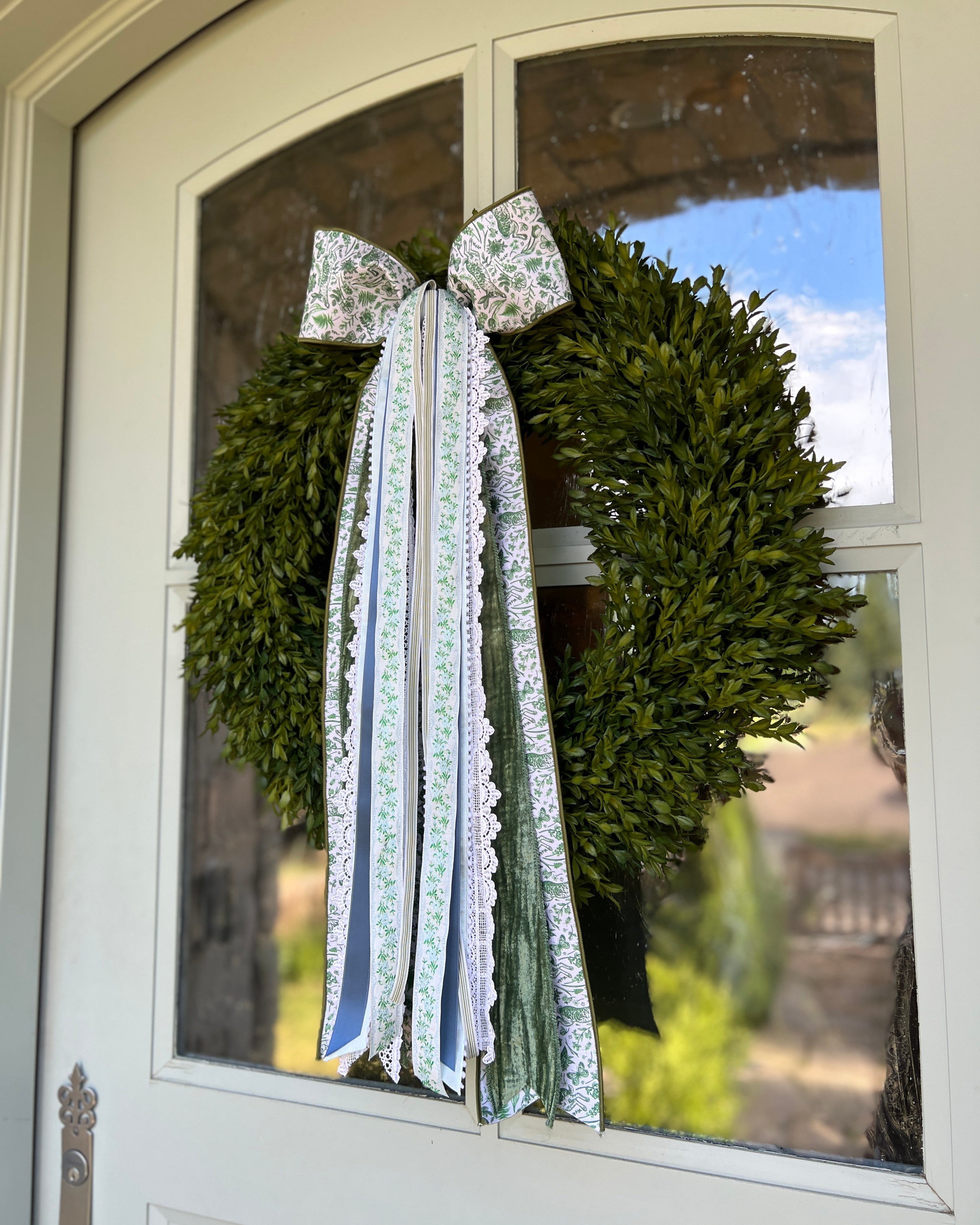 Heirloom Garden Wreath Ribbon