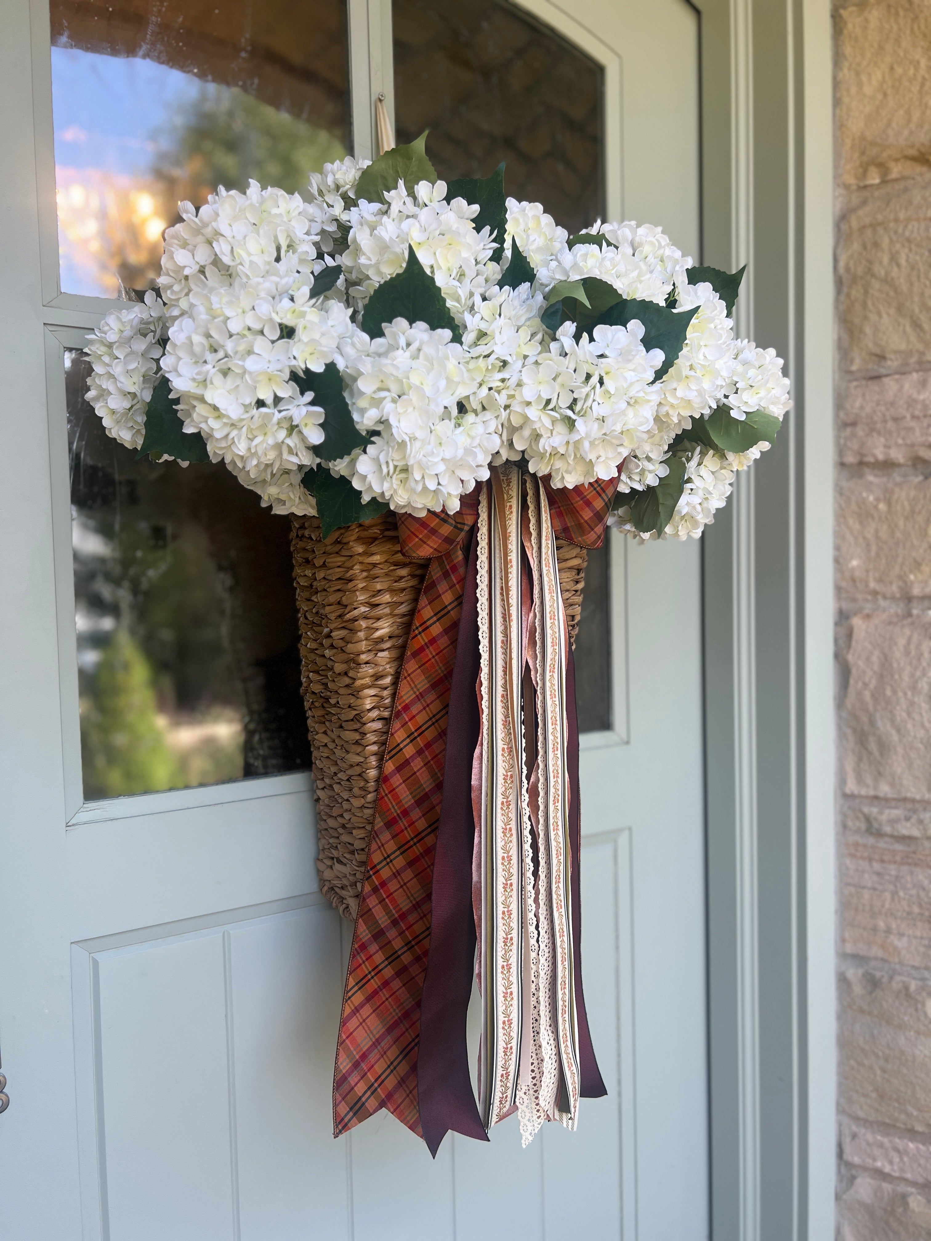 Heirloom Plaid Wreath Ribbon