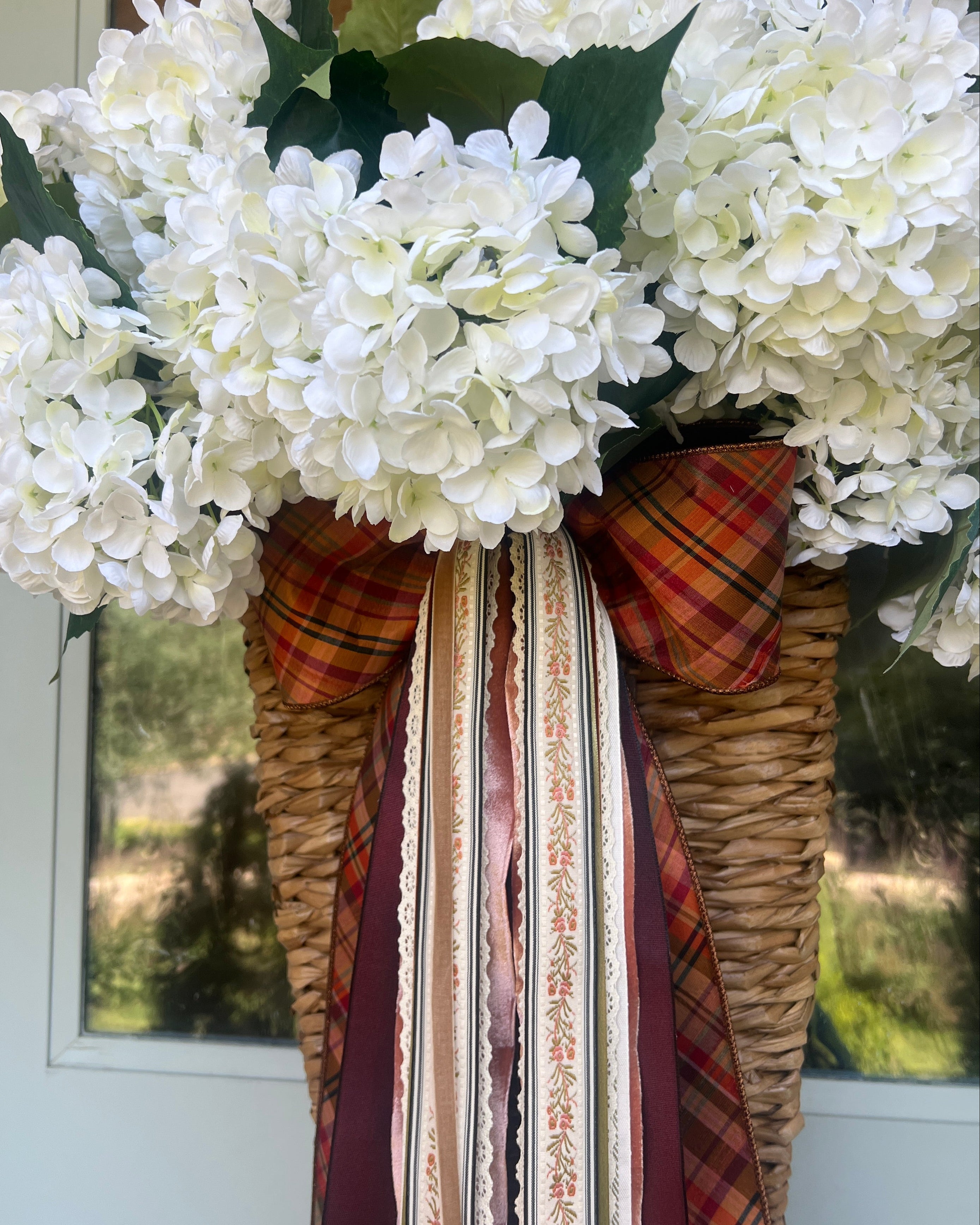 Heirloom Plaid Wreath Ribbon