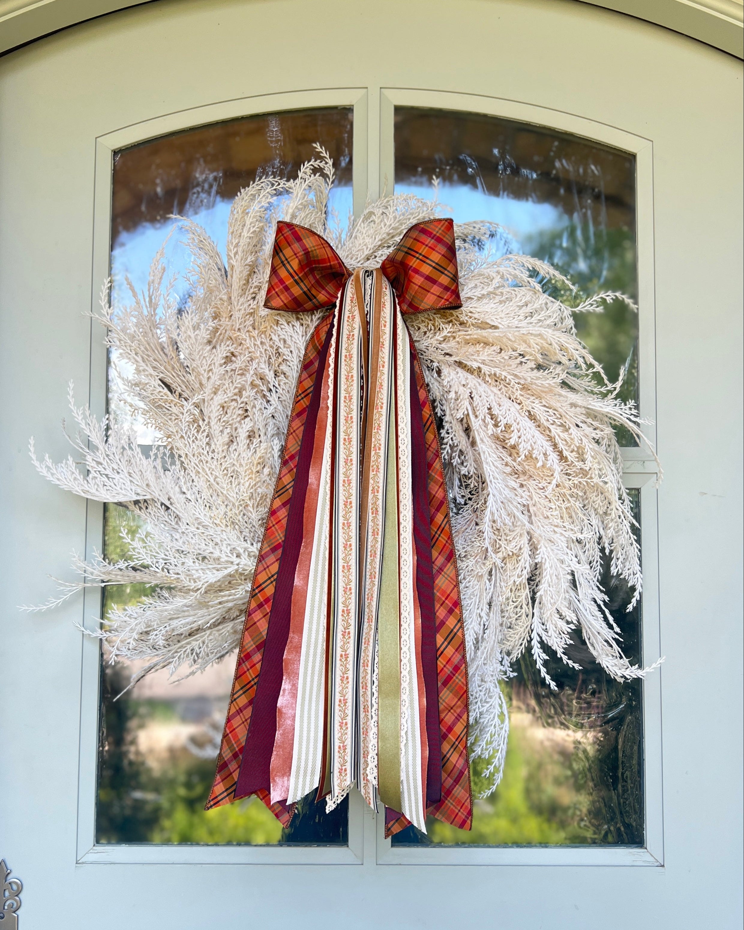 Heirloom Plaid Wreath Ribbon