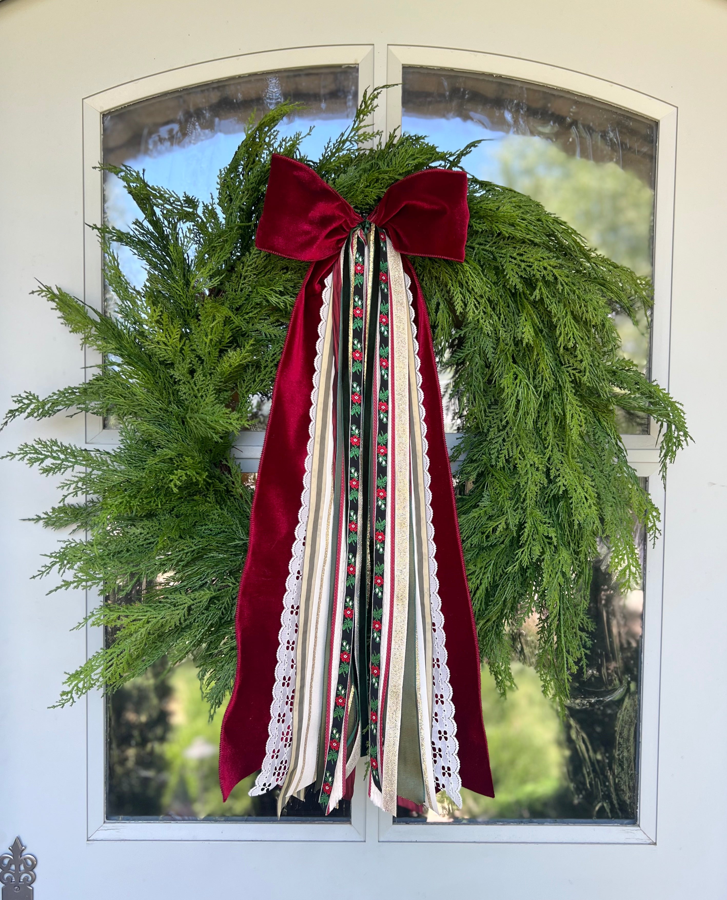 Heirloom Holiday Wreath Ribbon