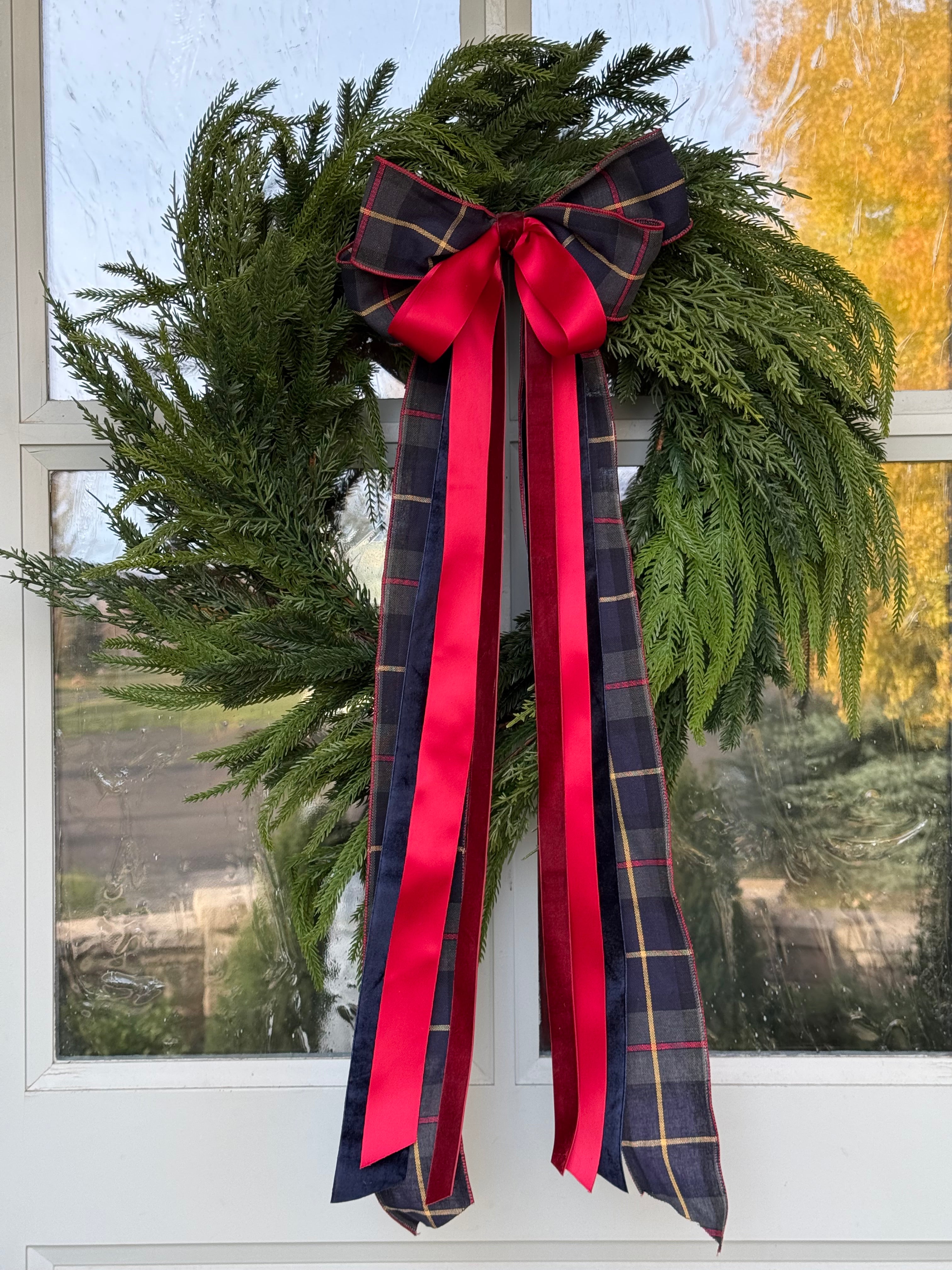 Haven Holiday Wreath Ribbon