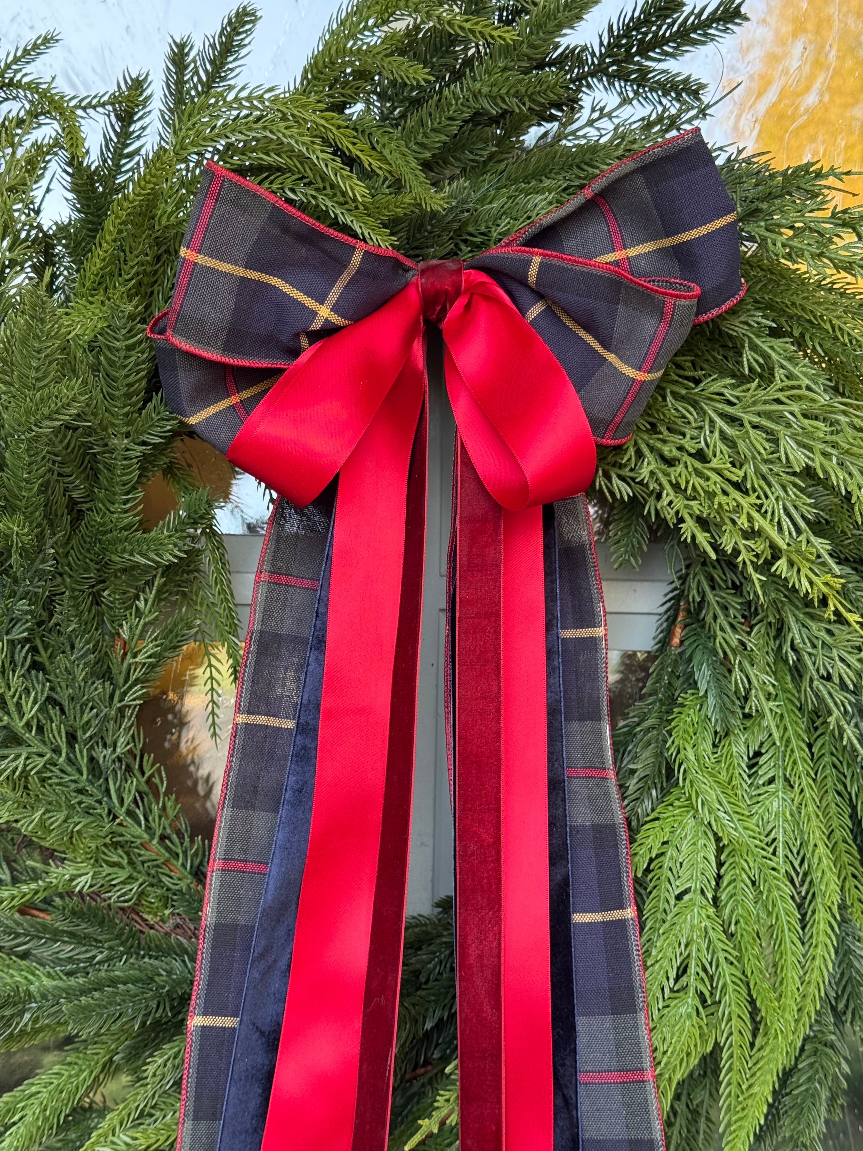 Haven Holiday Wreath Ribbon