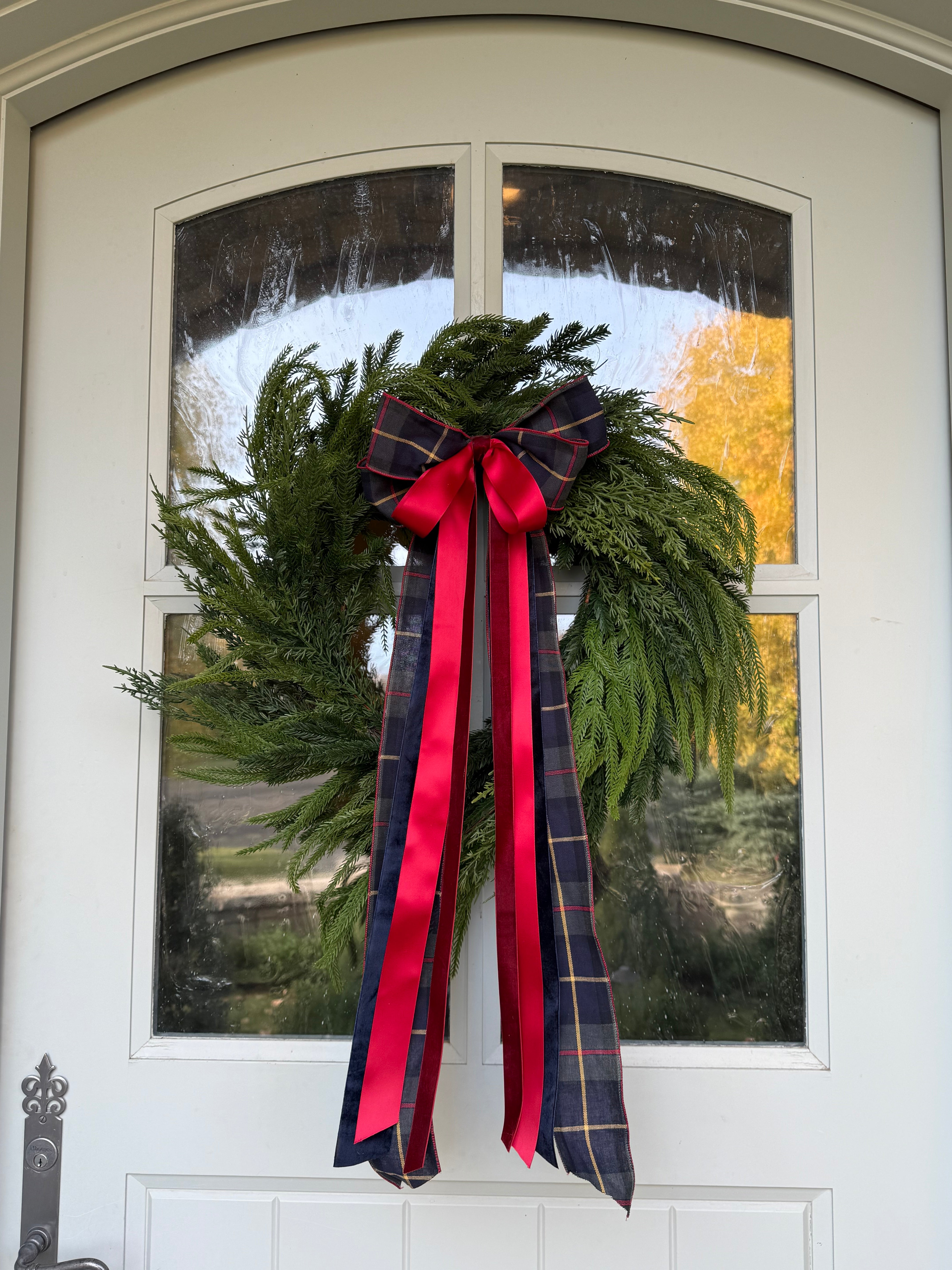 Haven Holiday Wreath Ribbon