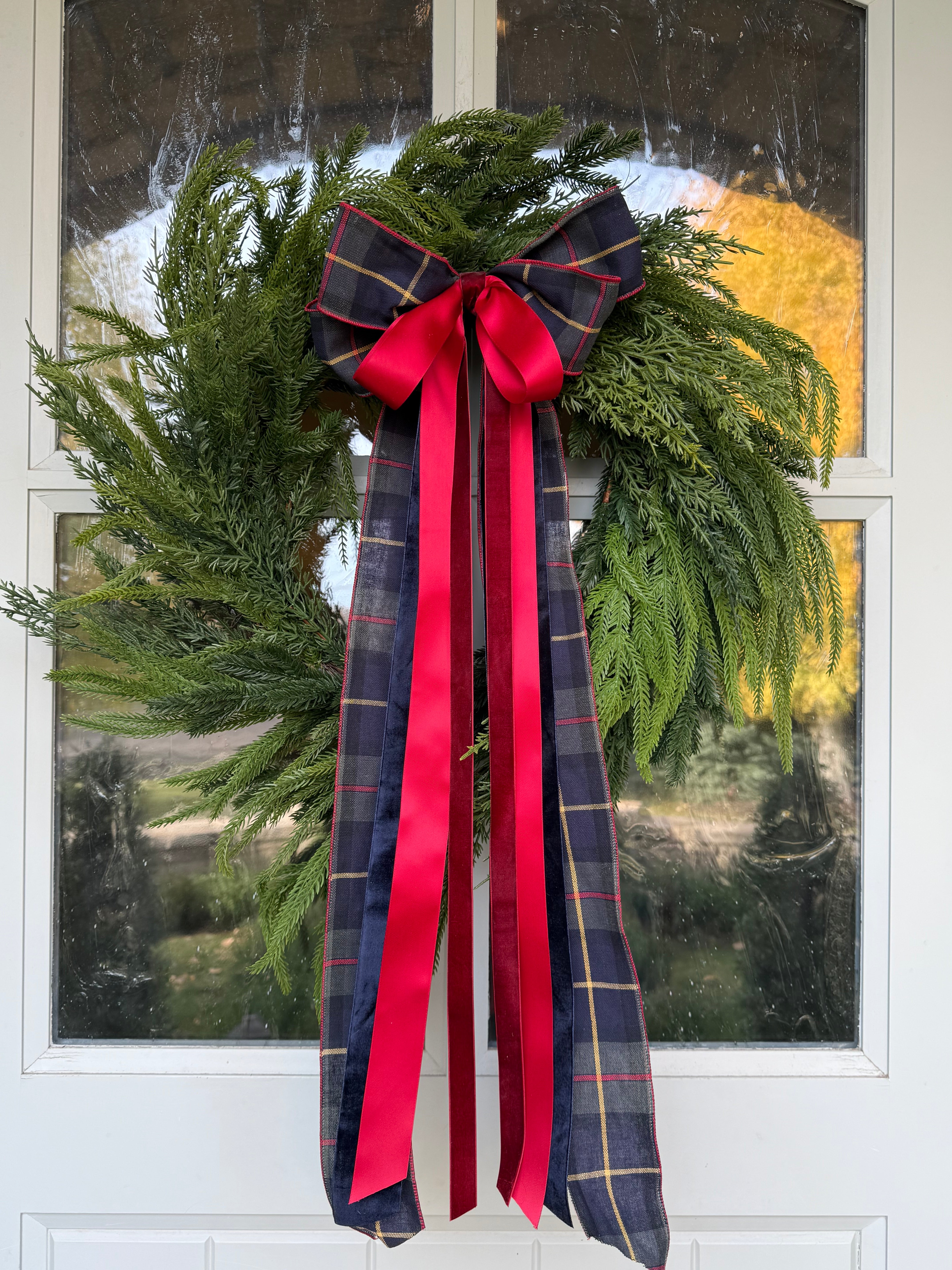Haven Holiday Wreath Ribbon