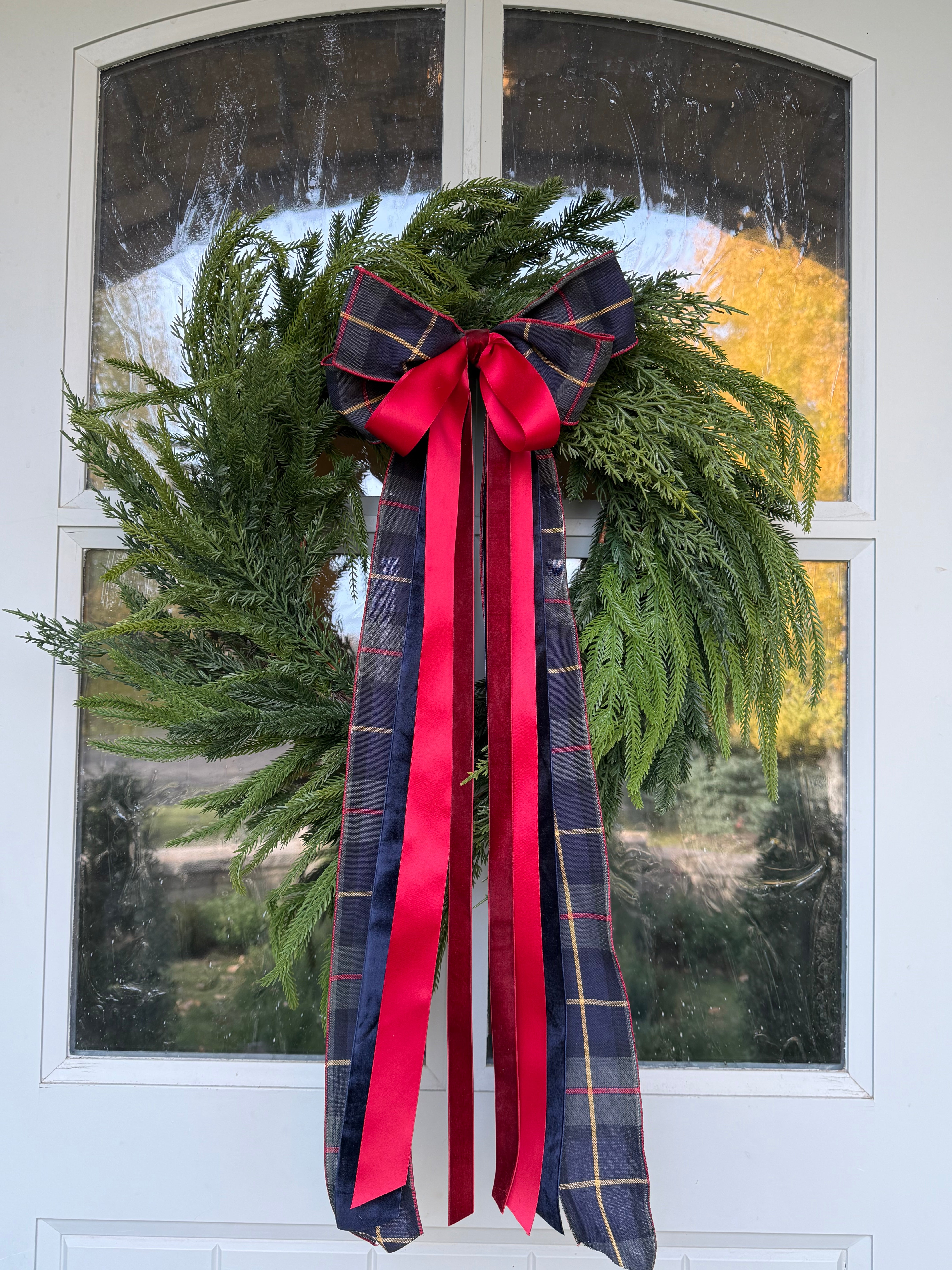 Haven Holiday Wreath Ribbon