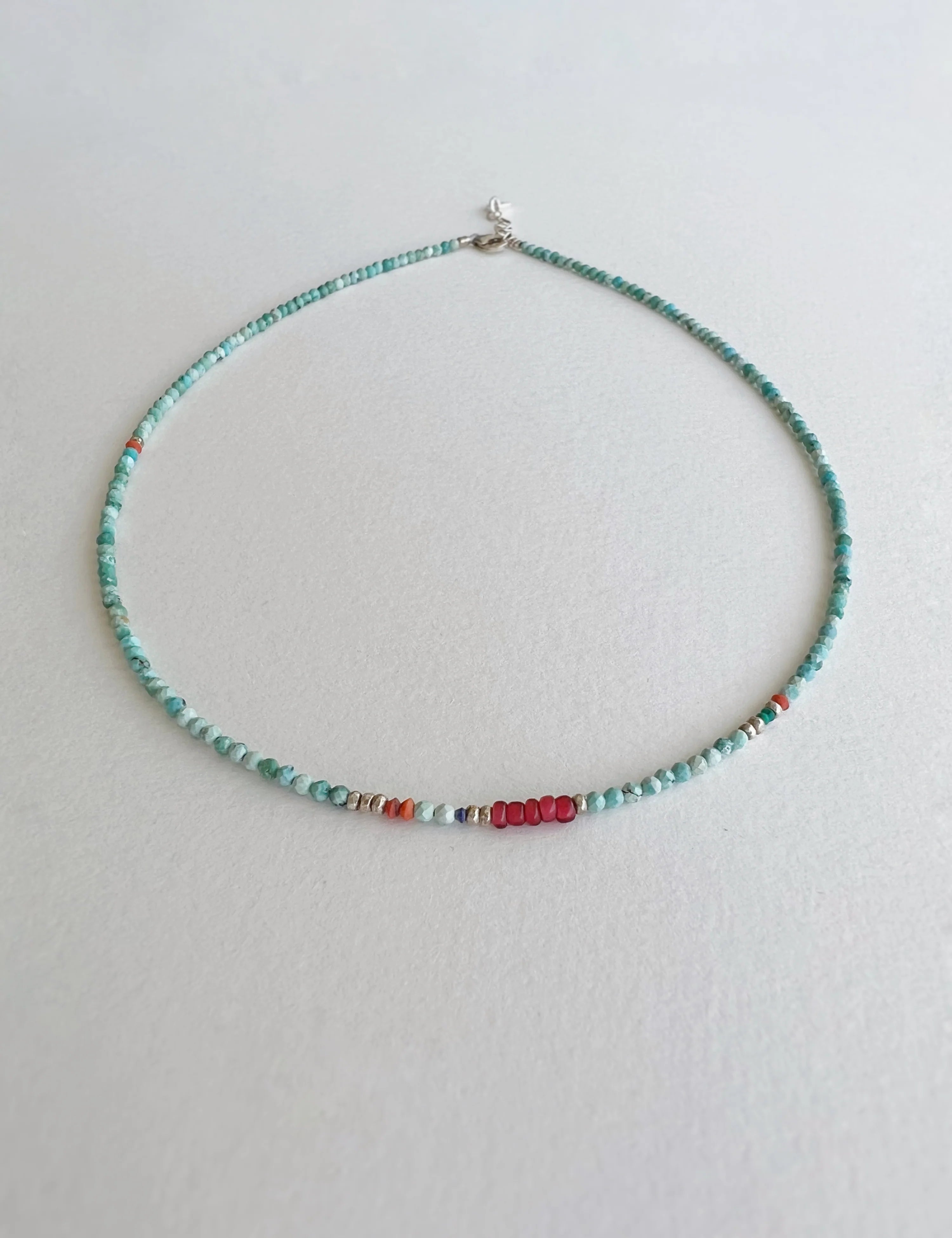 Turquoise+Ice Necklace
