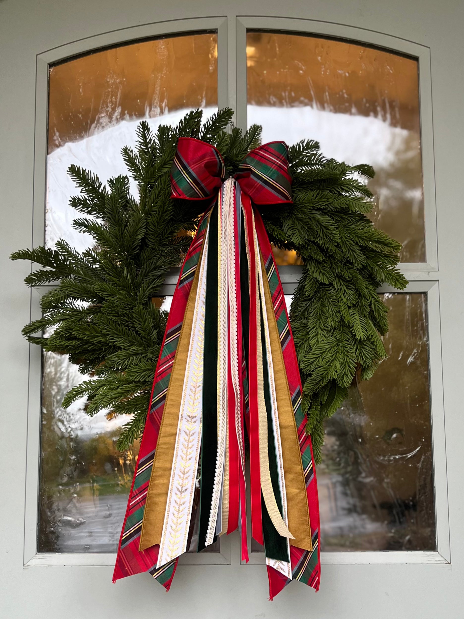 Evergreen Cedar Wreath