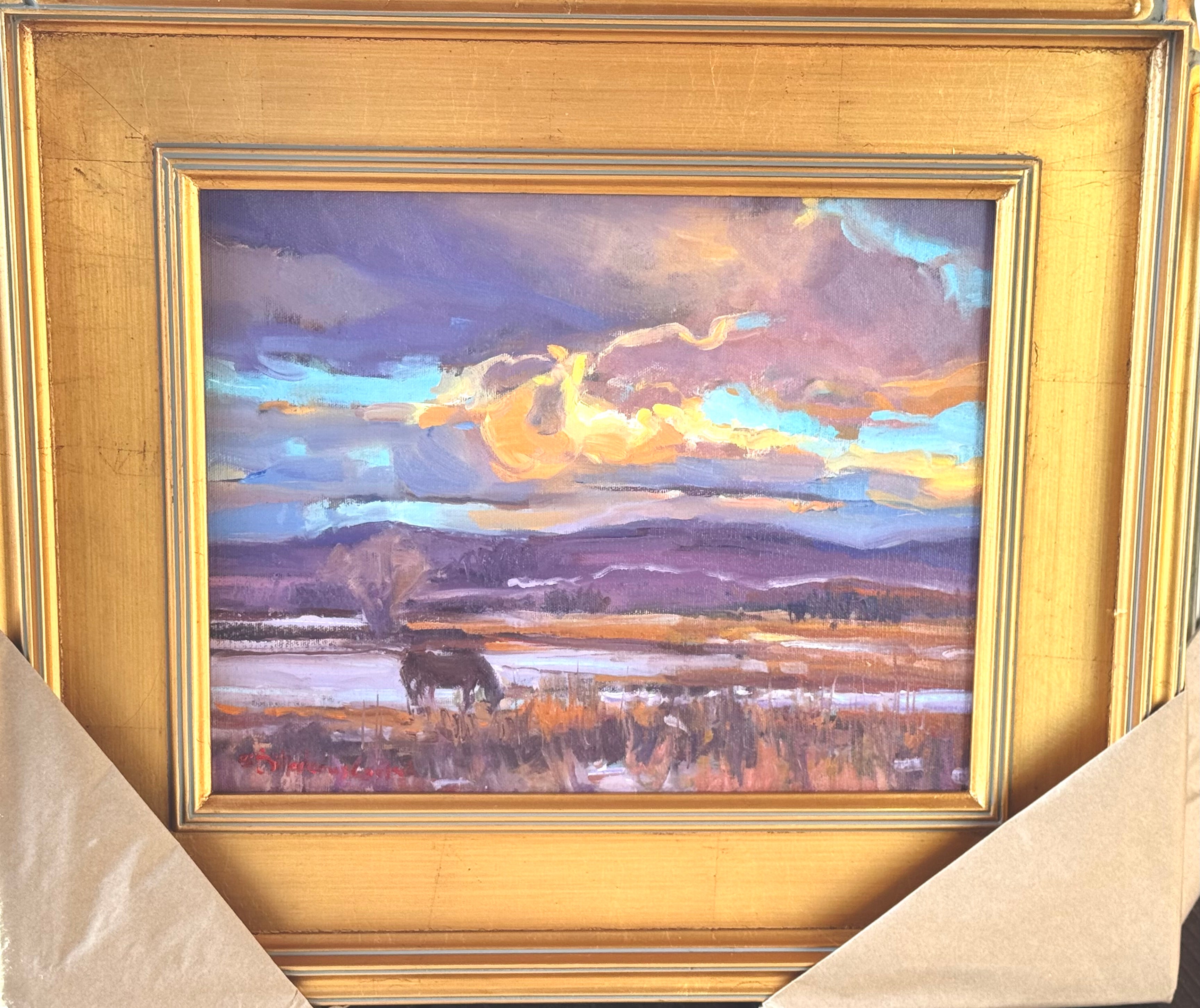 Susette Gertsch Original: “Heber Valley Sunset “11 x 14