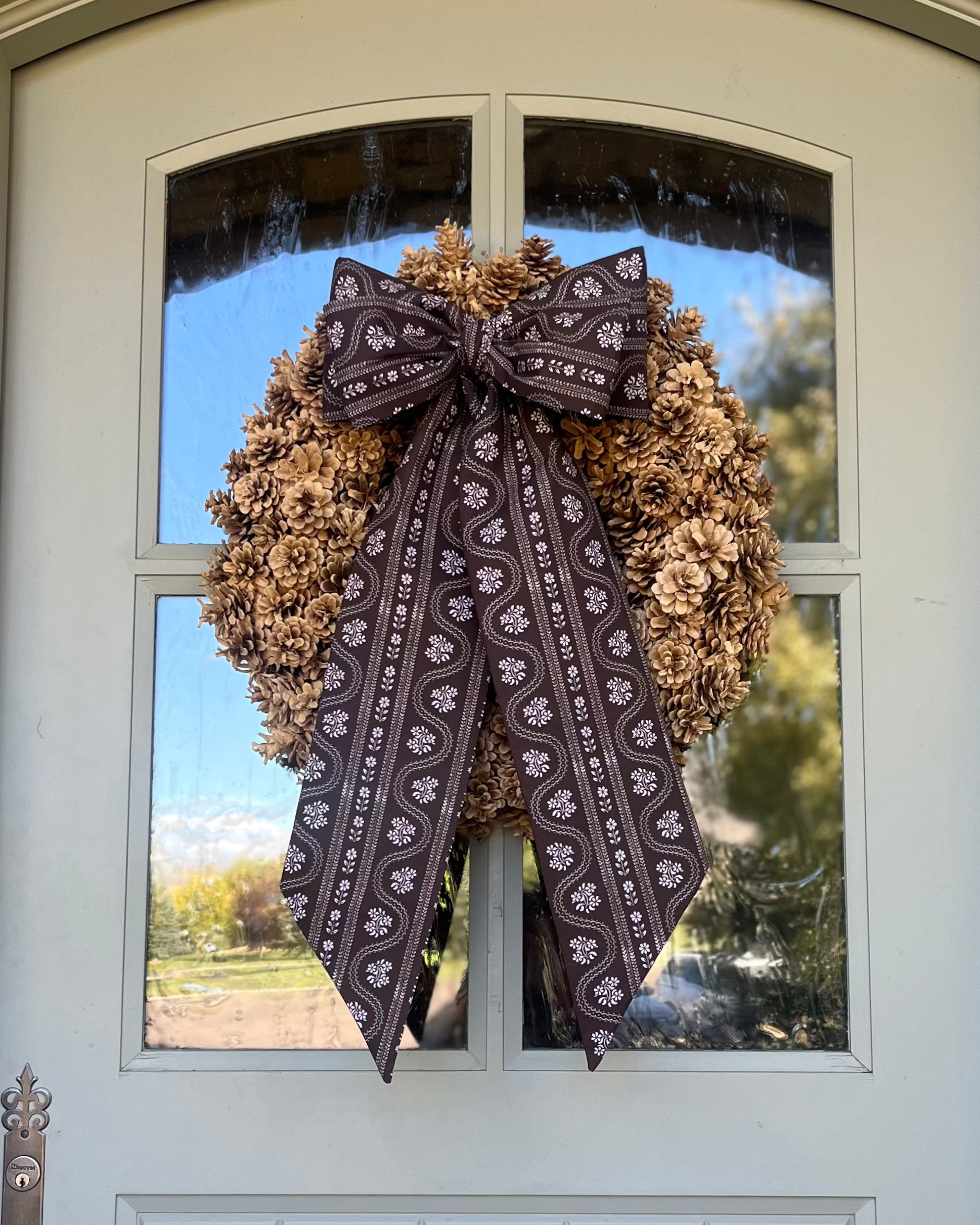 Celeste Bramble Wreath Bow