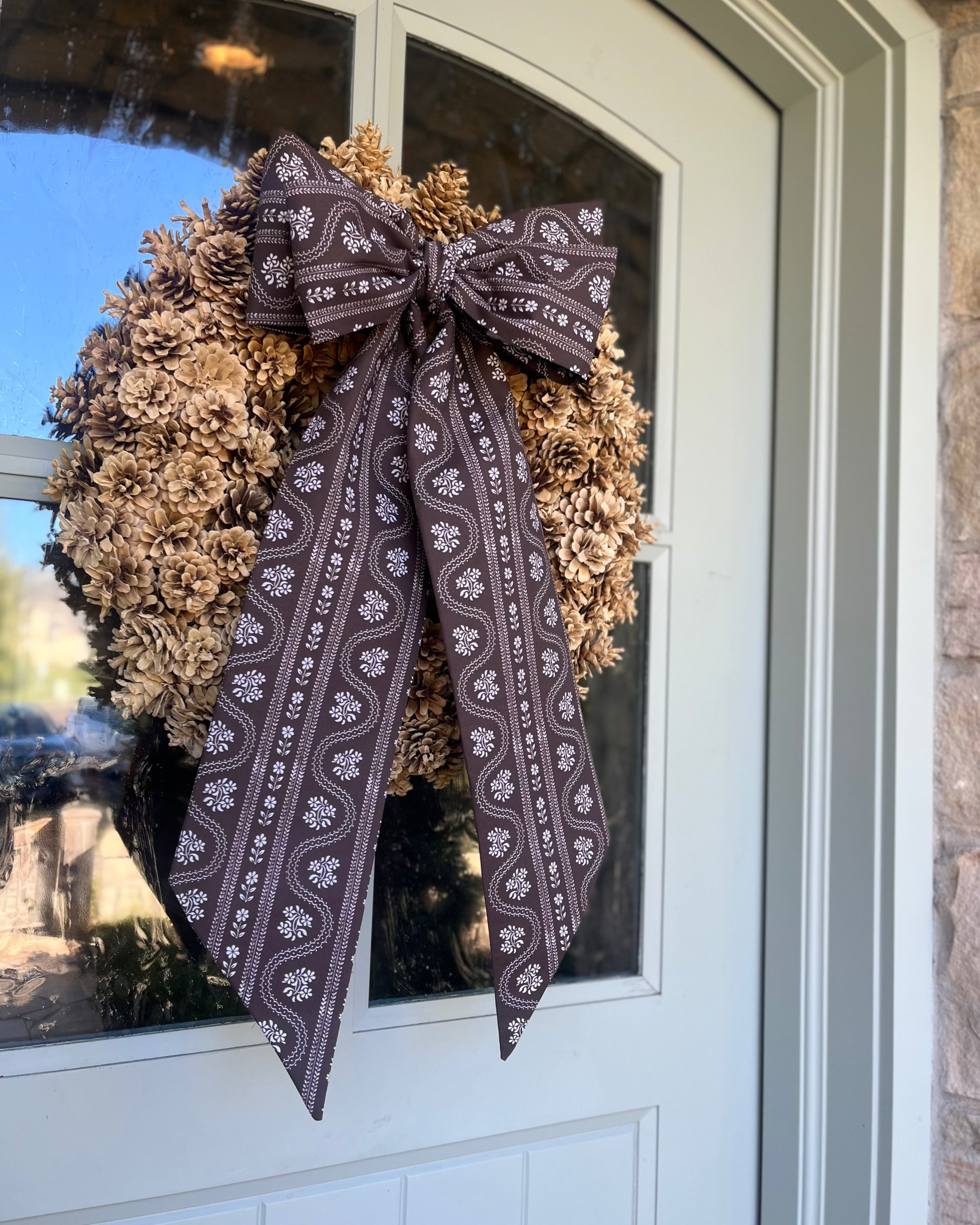 Celeste Bramble Wreath Bow