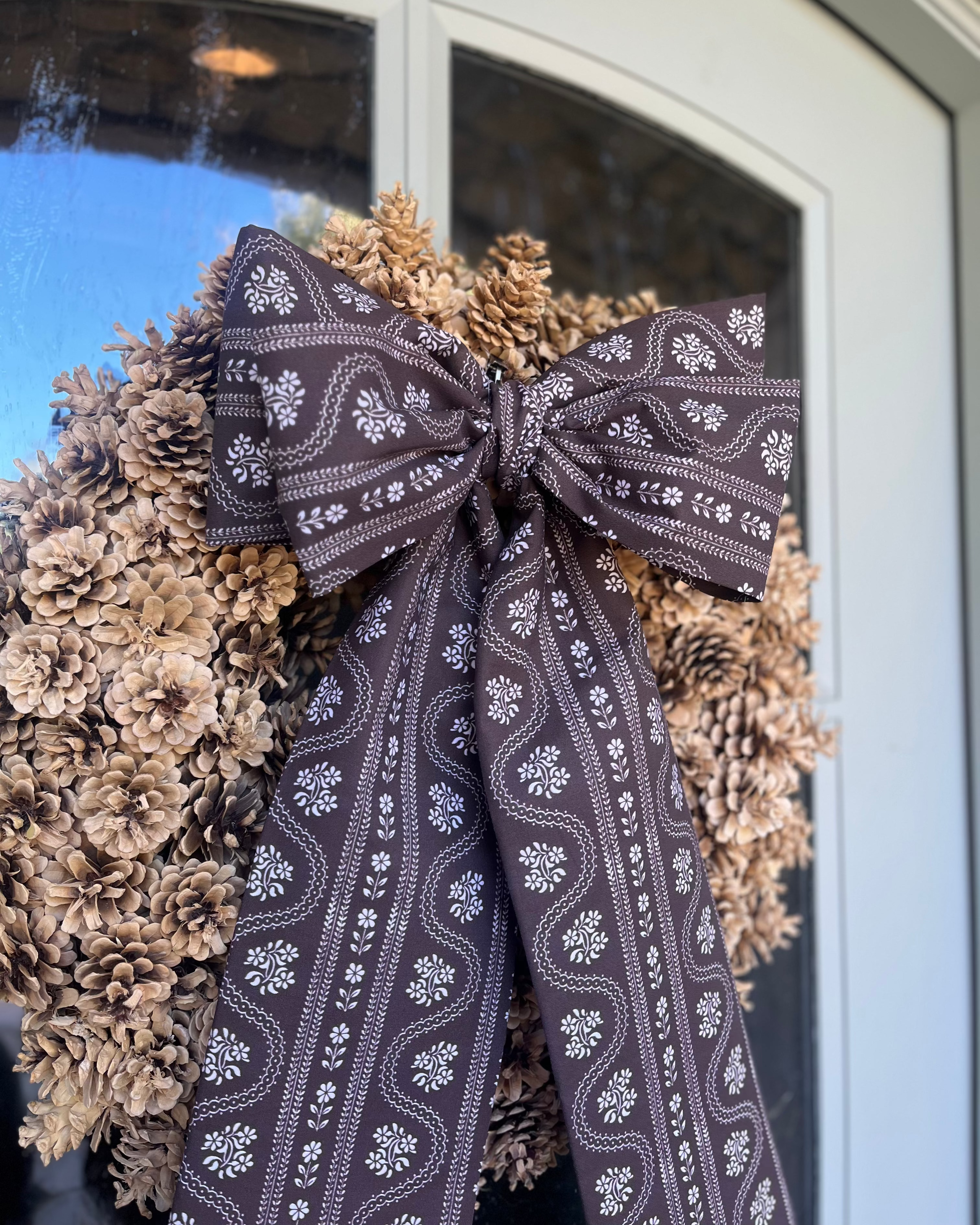 Celeste Bramble Wreath Bow