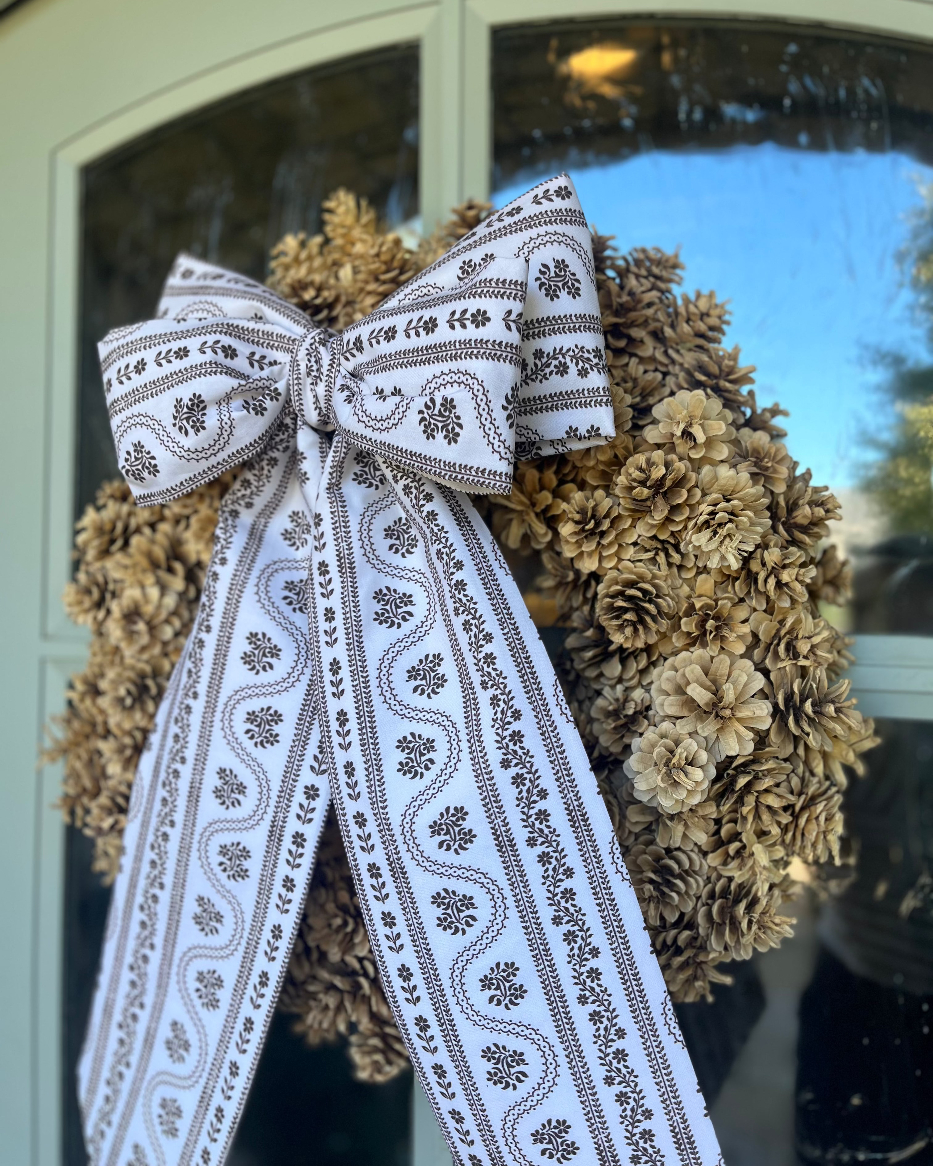 Celeste Ivory | Bramble Wreath Bow