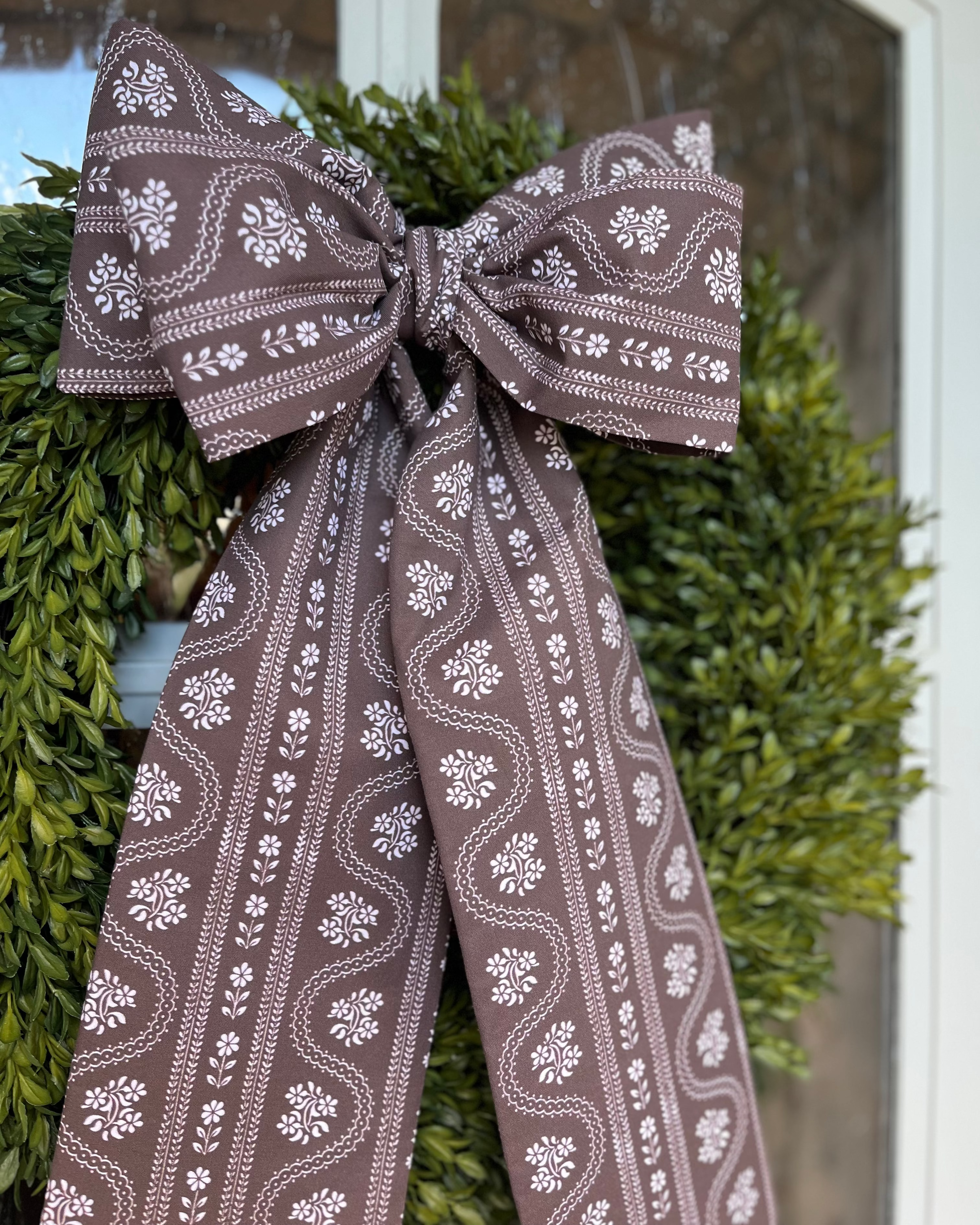 Celeste Bramble Wreath Bow