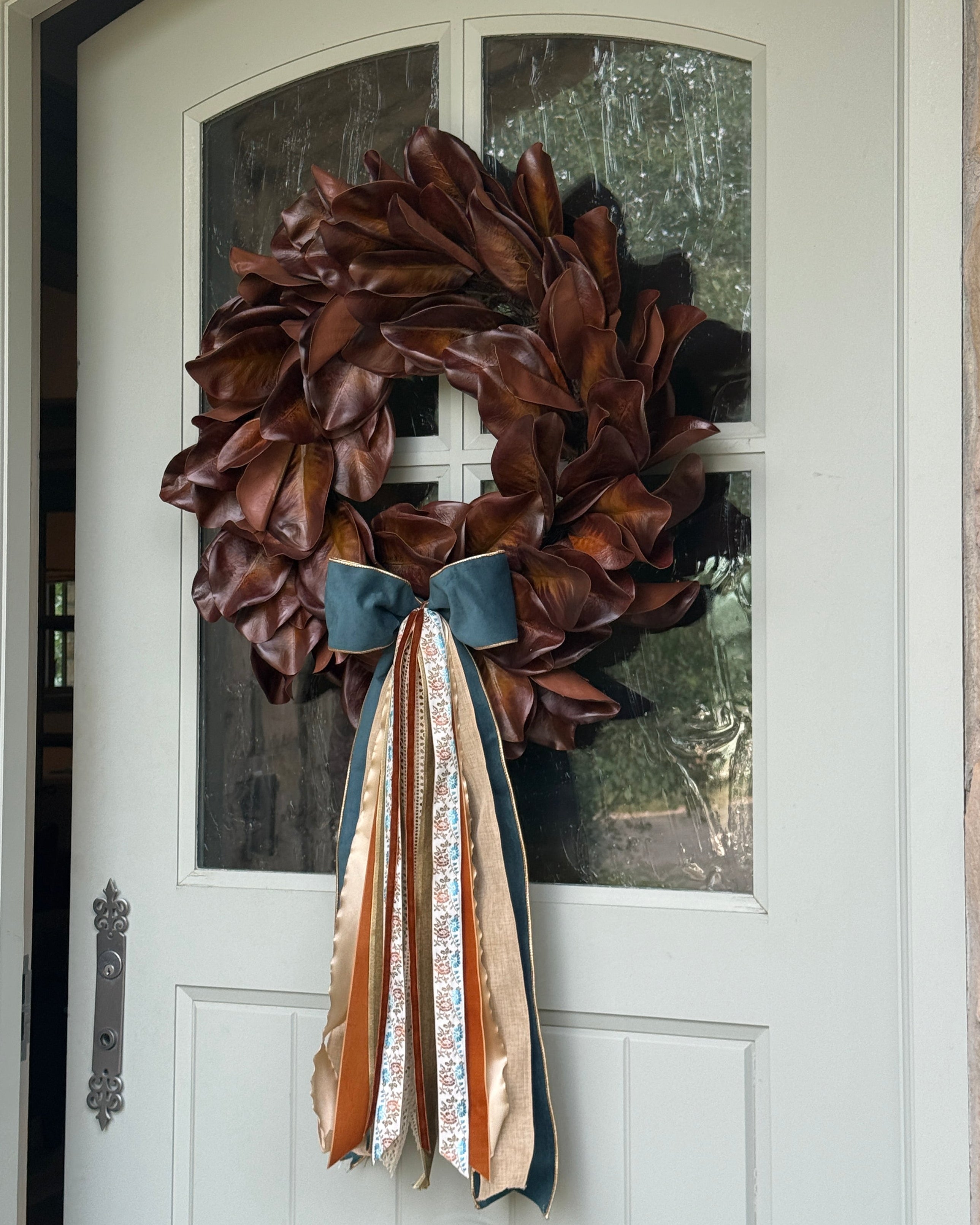 Haven Merlot Magnolia Wreath