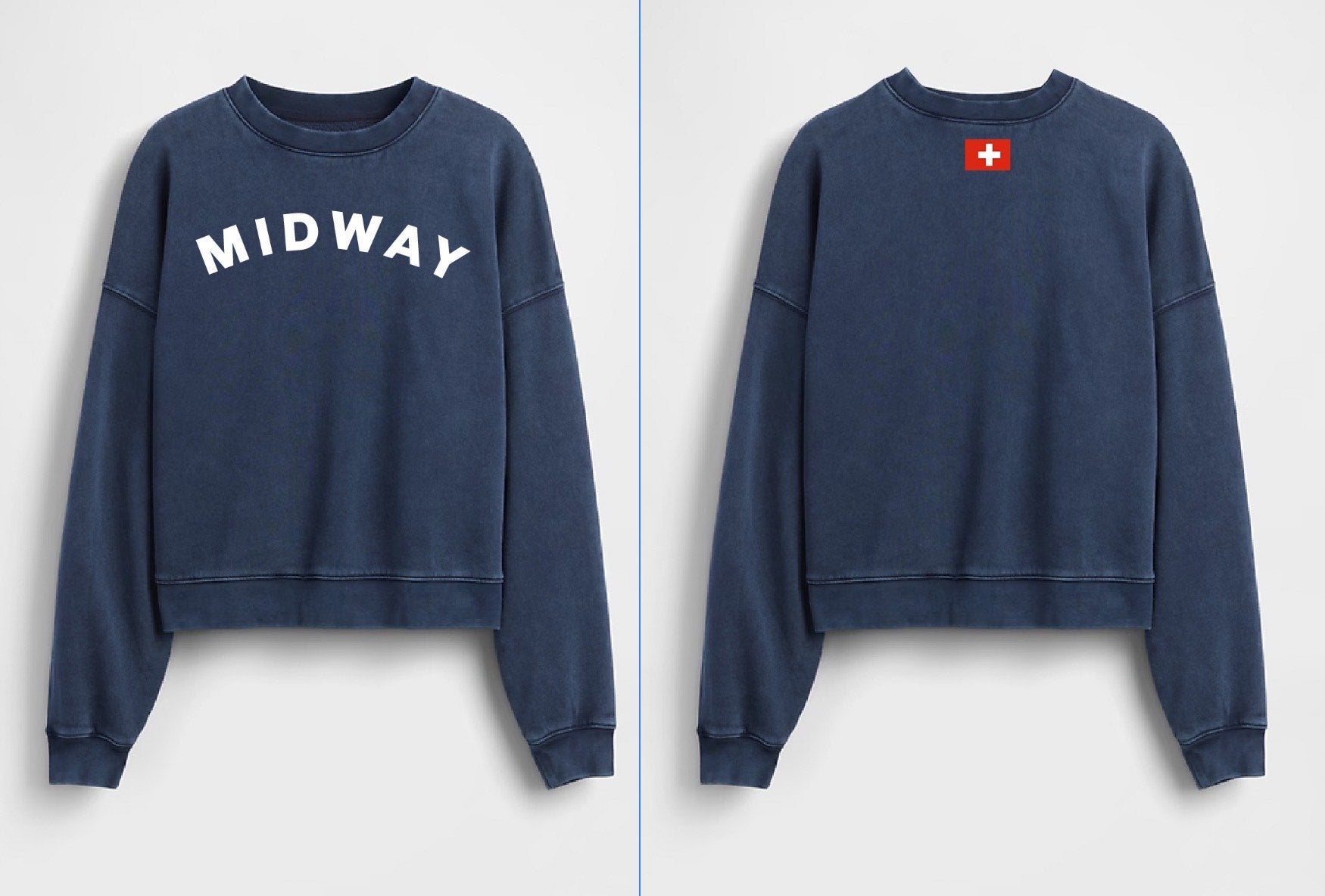 Midway Navy Sweatshirt